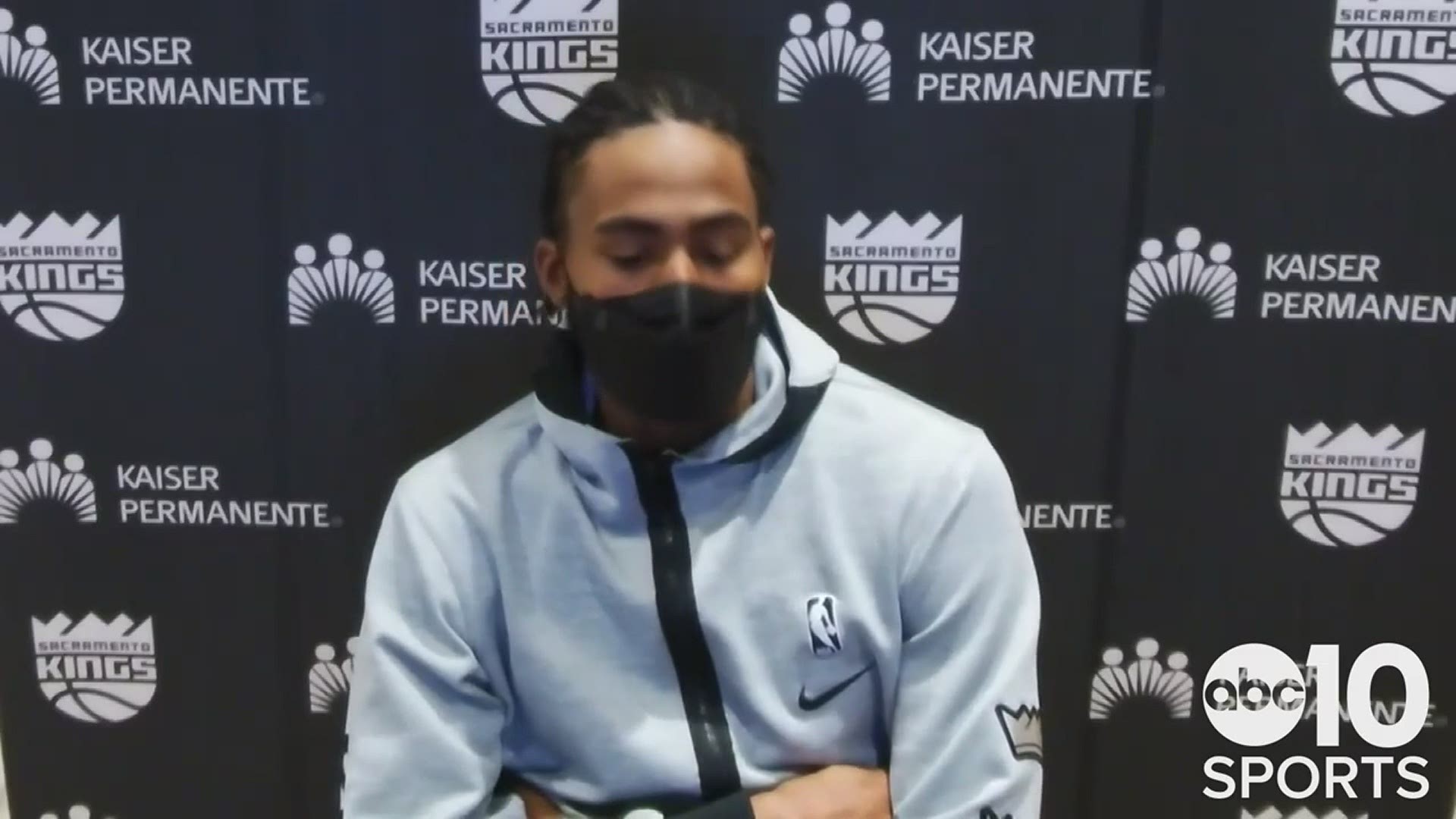 Kings F Moe Harkless gives his thoughts on the differences he's seeing in the Kings during a six game losing streak compared to when he arrived during a win streak.