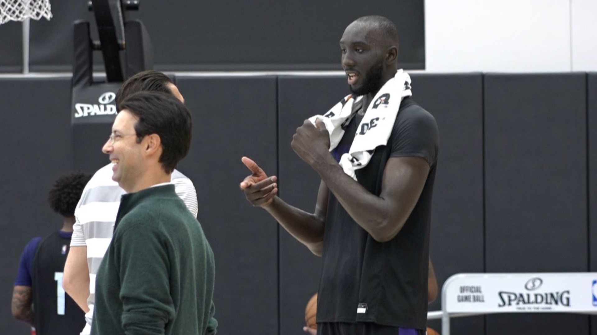 UCF's 7-foot-7 center Tacko Fall talks about his draft workout in Sacramento with the Kings, the adjustments he feels he must make by making the leap to the NBA and the attention he received in college and in the NCAA Tournament.