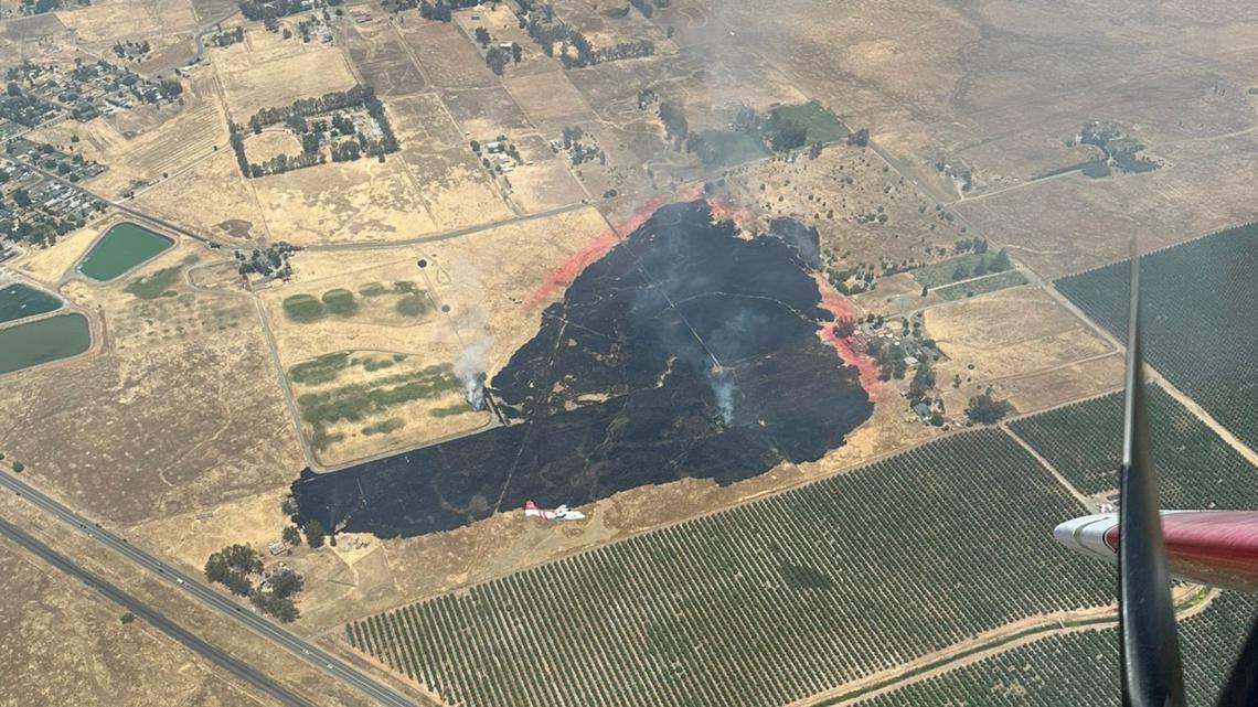 Firefighters continue containment of 40-acre Riosa Fire in Placer County – ABC10