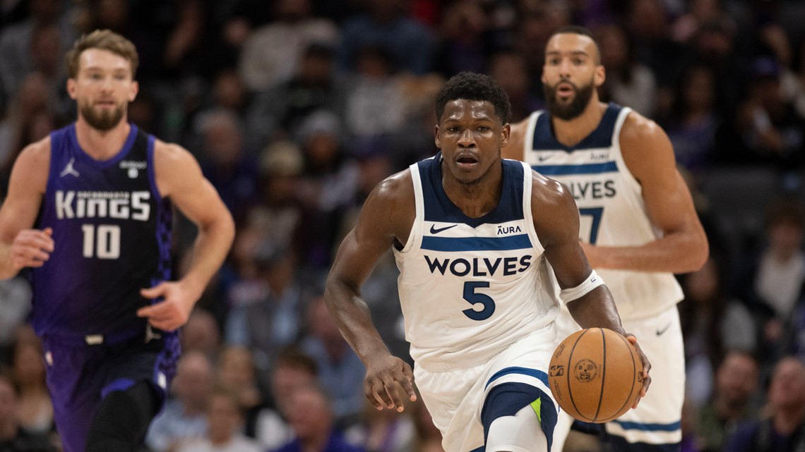 Timberwolves beat the Sacramento Kings 110-98 | abc10.com