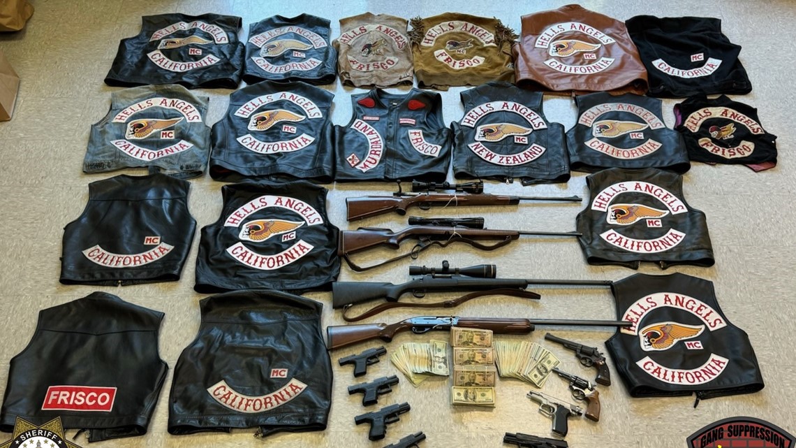 4 Hells Angels Members Arrested After Sacramento County Shooting ...