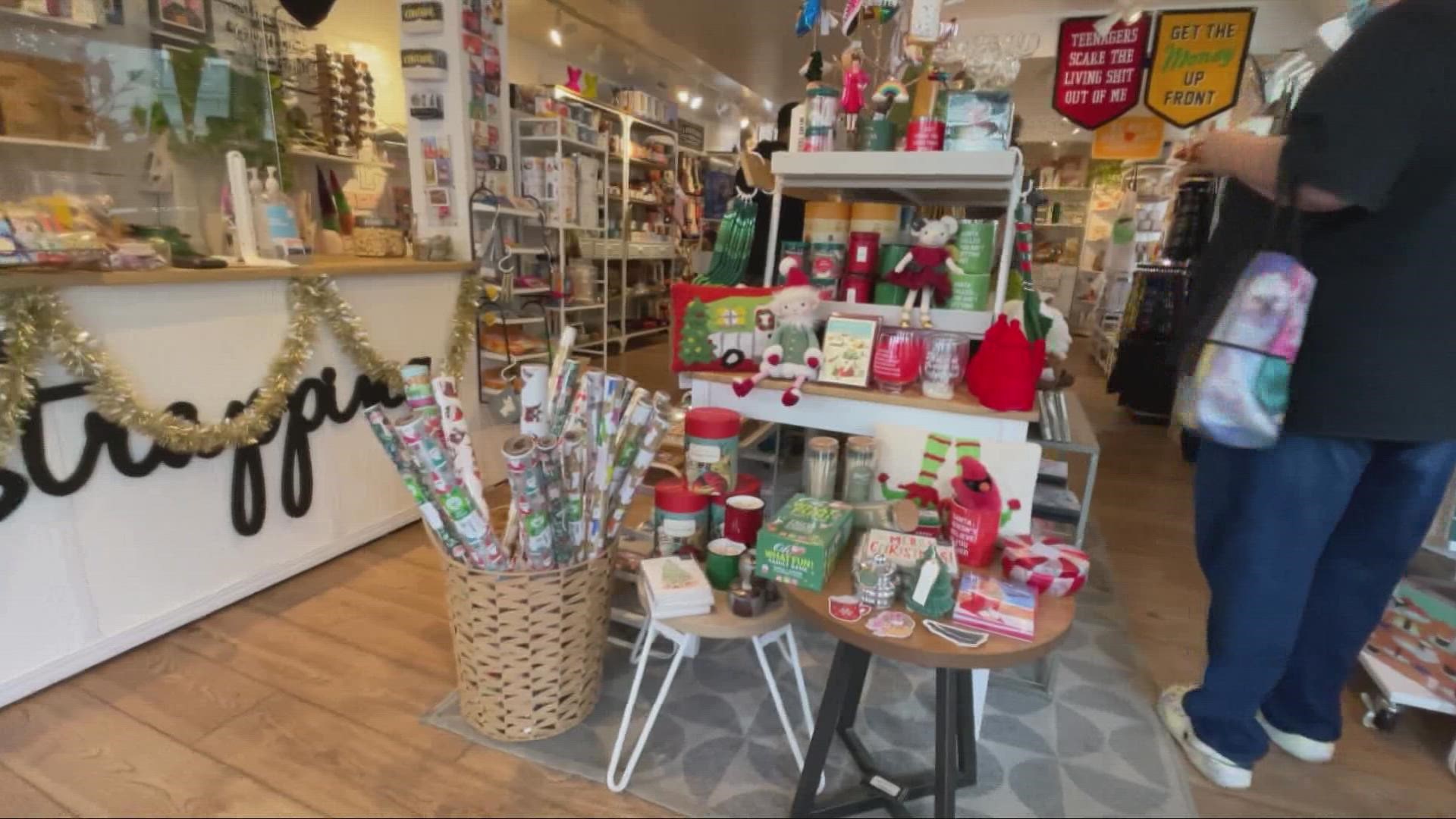 Small Business Saturday encourages people to shop at local businesses.