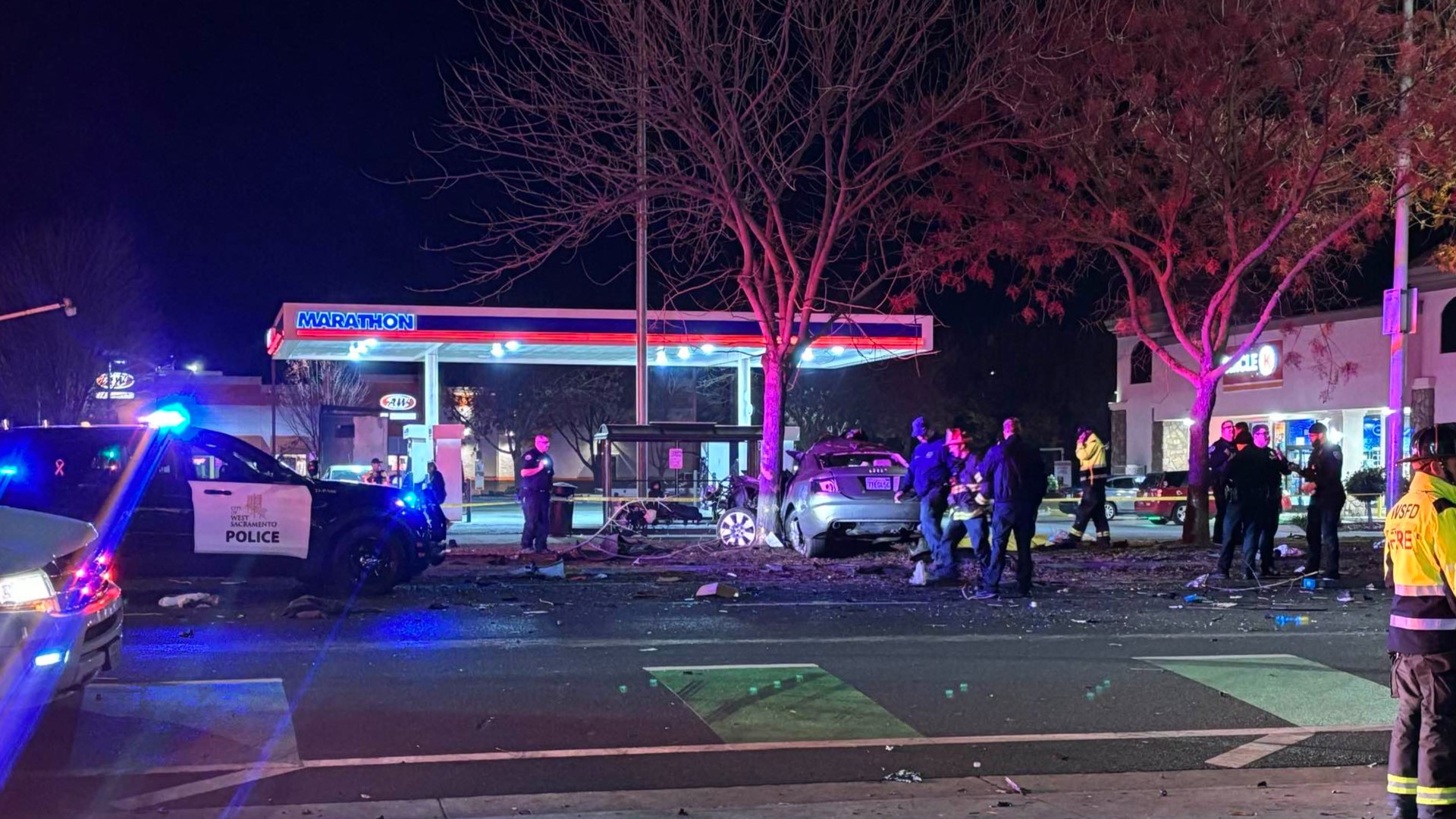 West Sacramento police are investigating a major traffic accident Monday night.