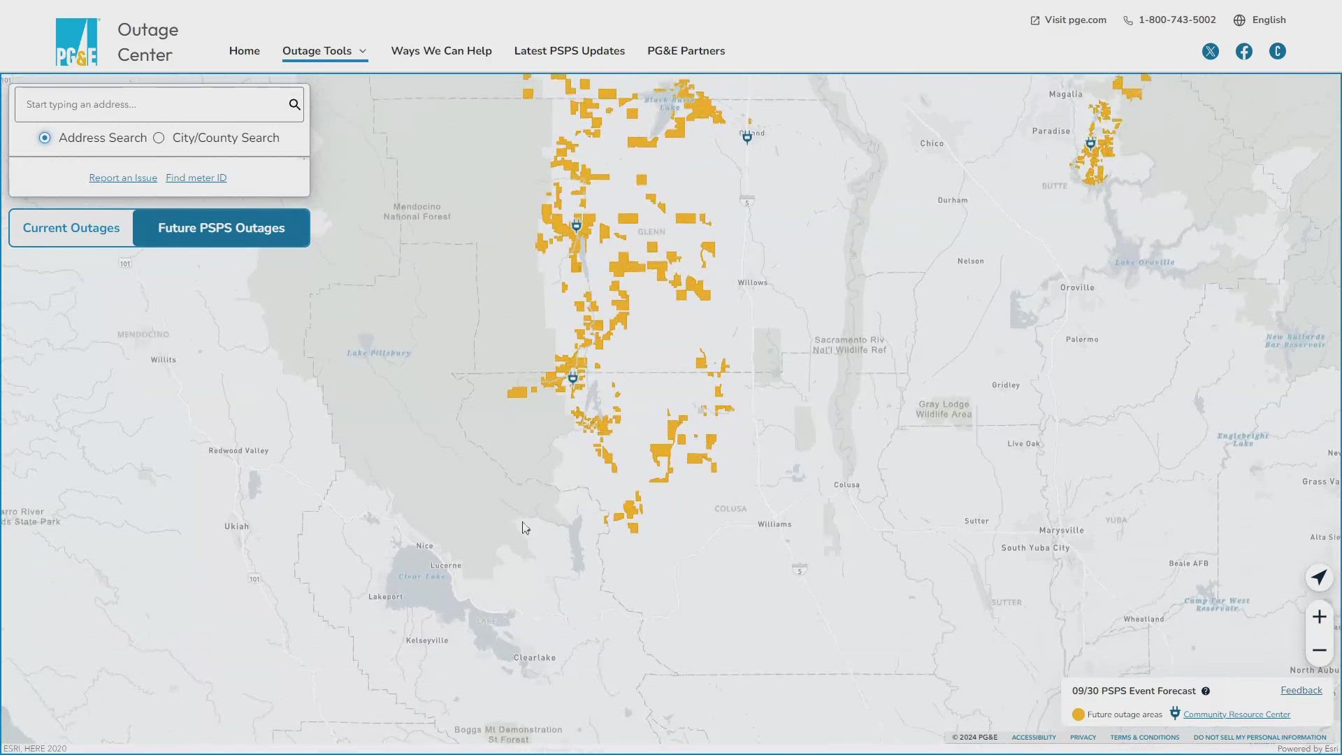 Wildfire weather could cause PG&E to turn off power for parts of Northern California.