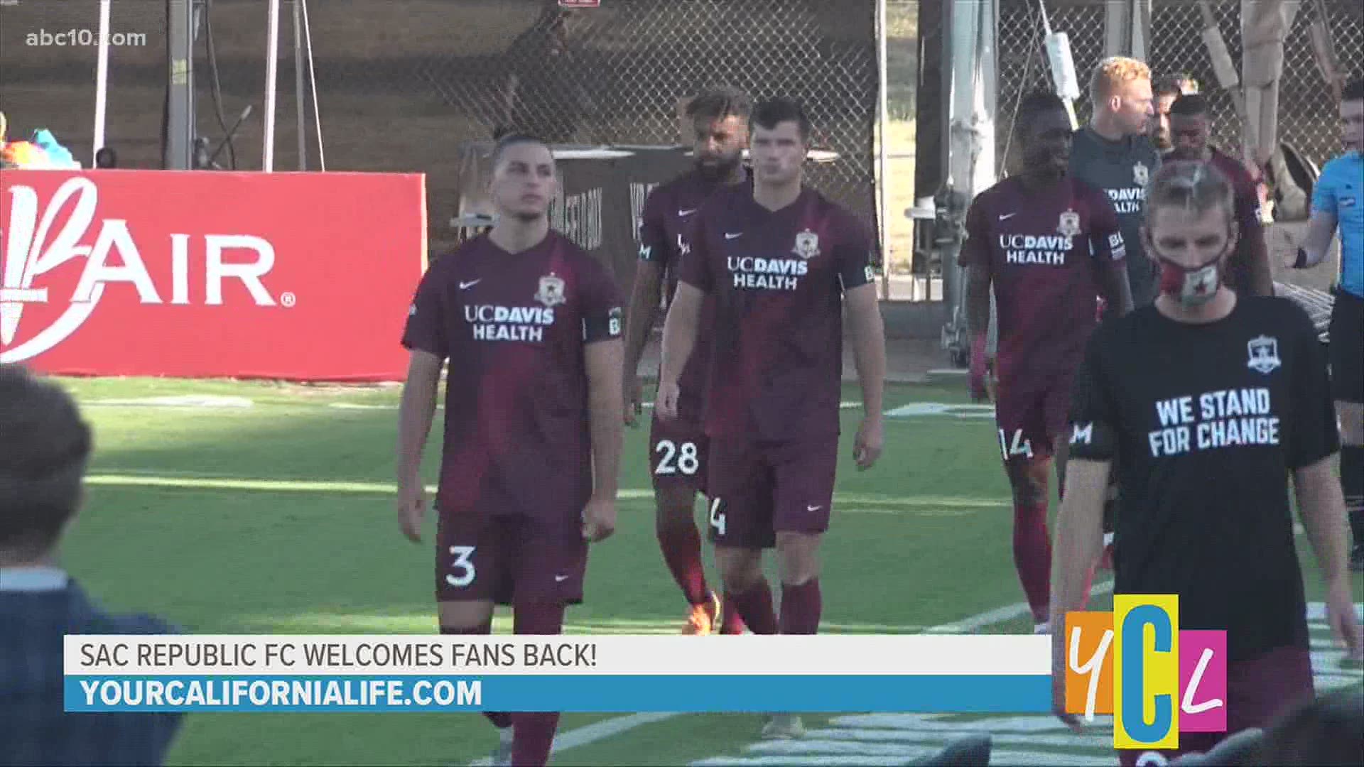 Sacramento Republic FC is ready to welcome fans back into Papa Murphy's Park. Hear about the safety measures being implemented, along with upcoming events for kids.