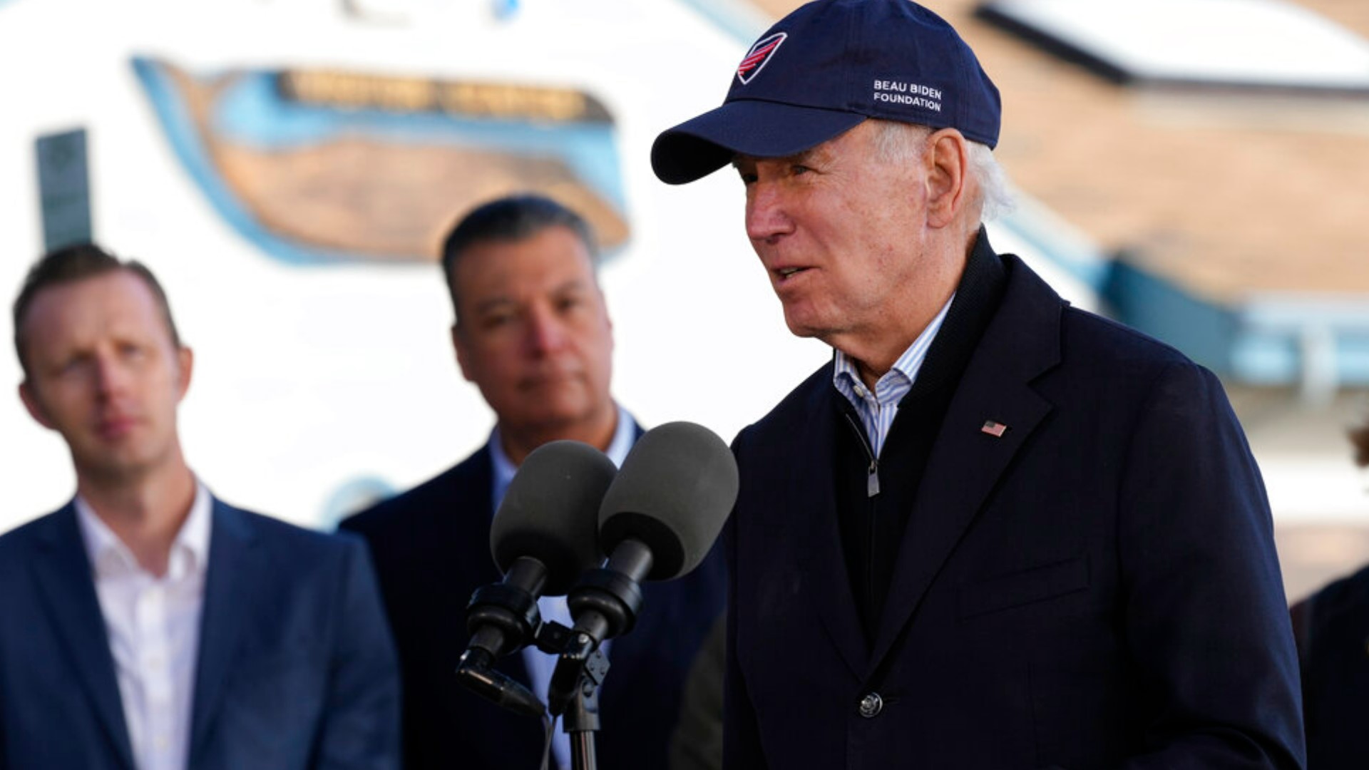 “We know some of the destruction is going to take years to rebuild,” Biden said. “But we've got to not just rebuild, but rebuild better."