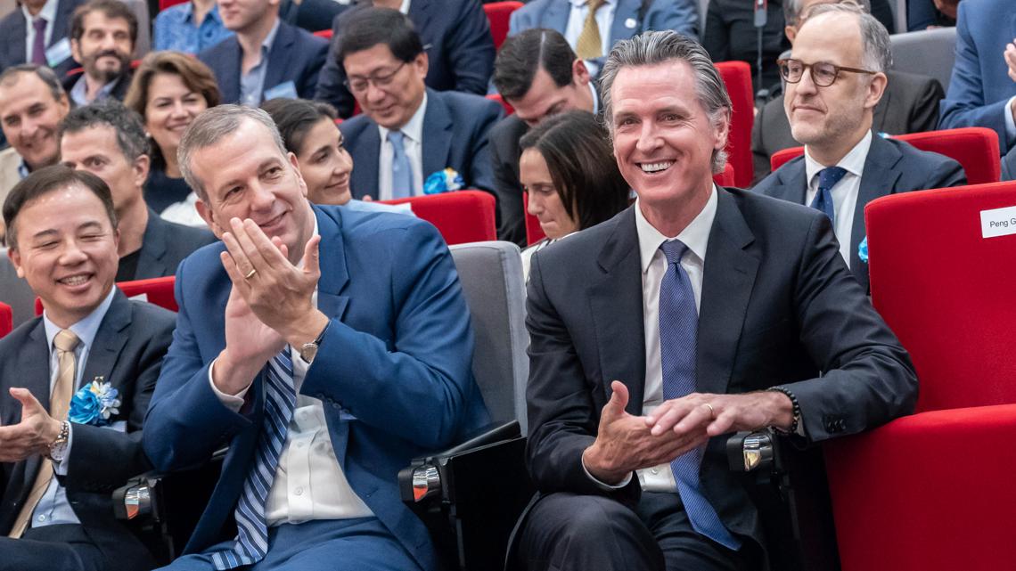 Newsom visits China, says California is partner on climate change - Vimarsana News