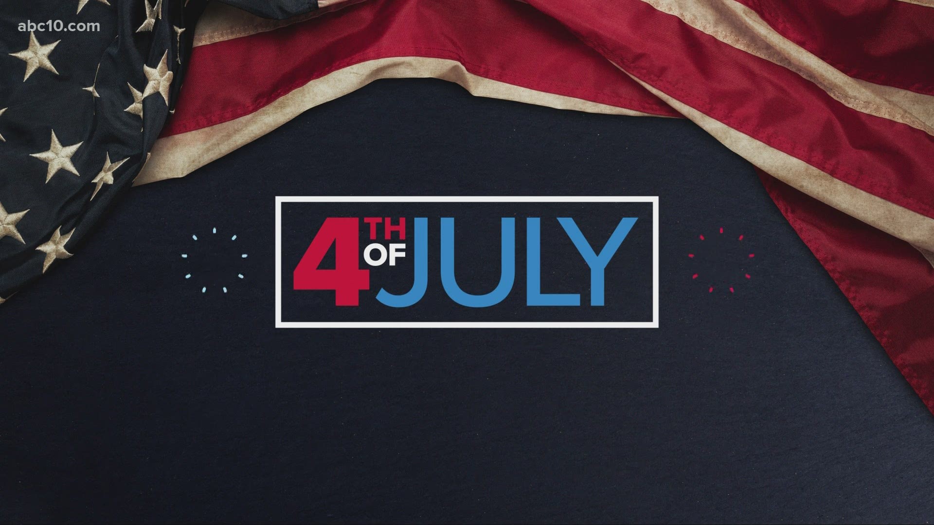 Zach Fuentes spoke to community members about what the fourth of July means to them.