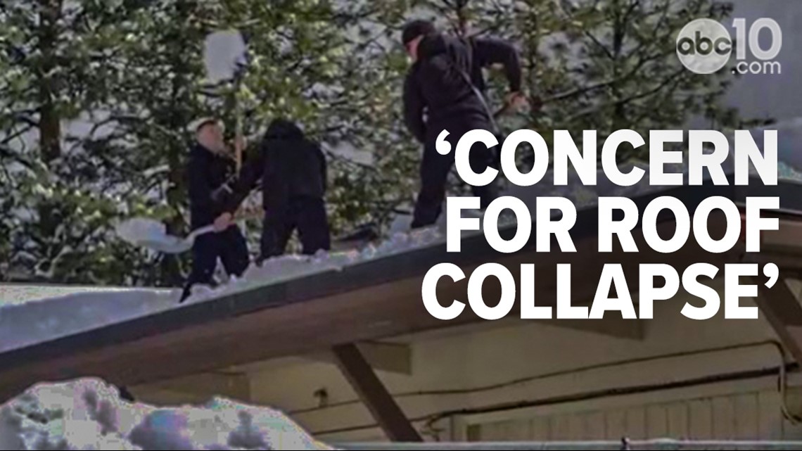 Storm Watch Snow threatens to collapse El Dorado County homes