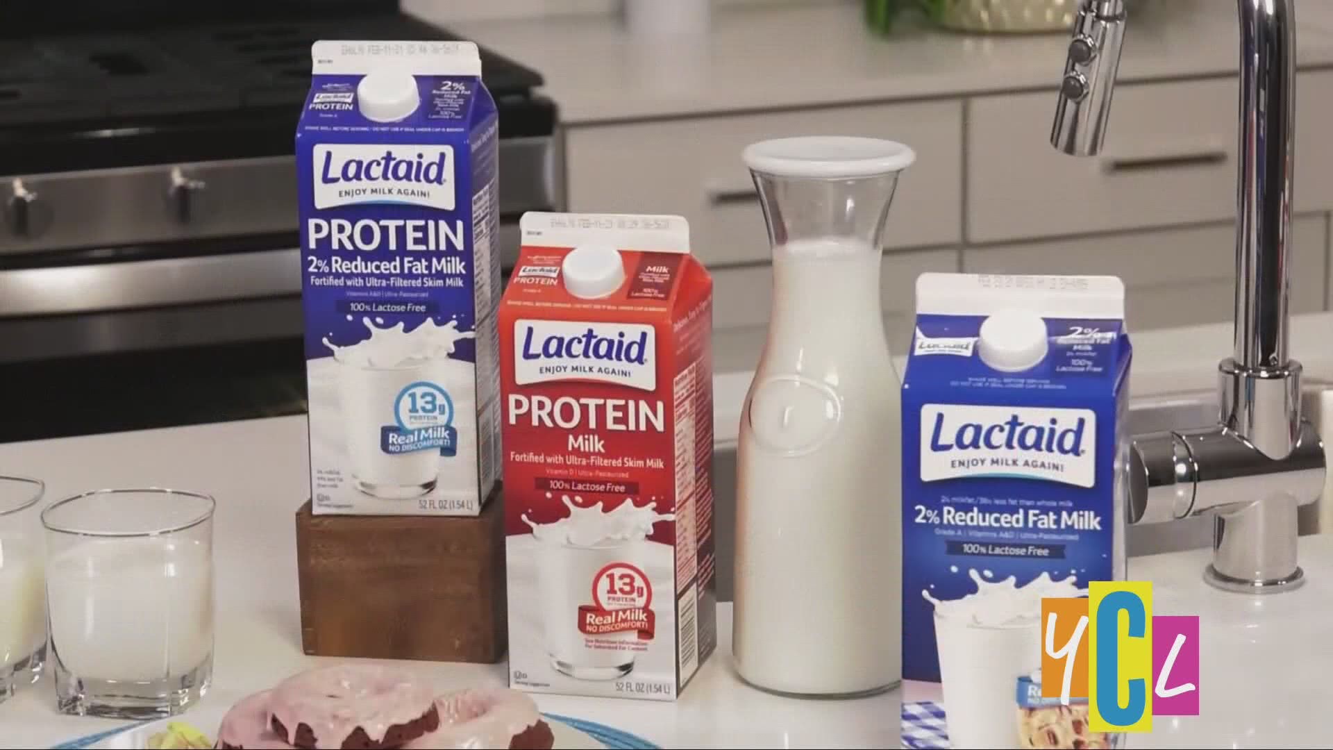 Three new dairy-filled, lactose-free recipes - including donuts, with Chef Jocelyn Delk Adams. This segment was paid for by Lactaid.