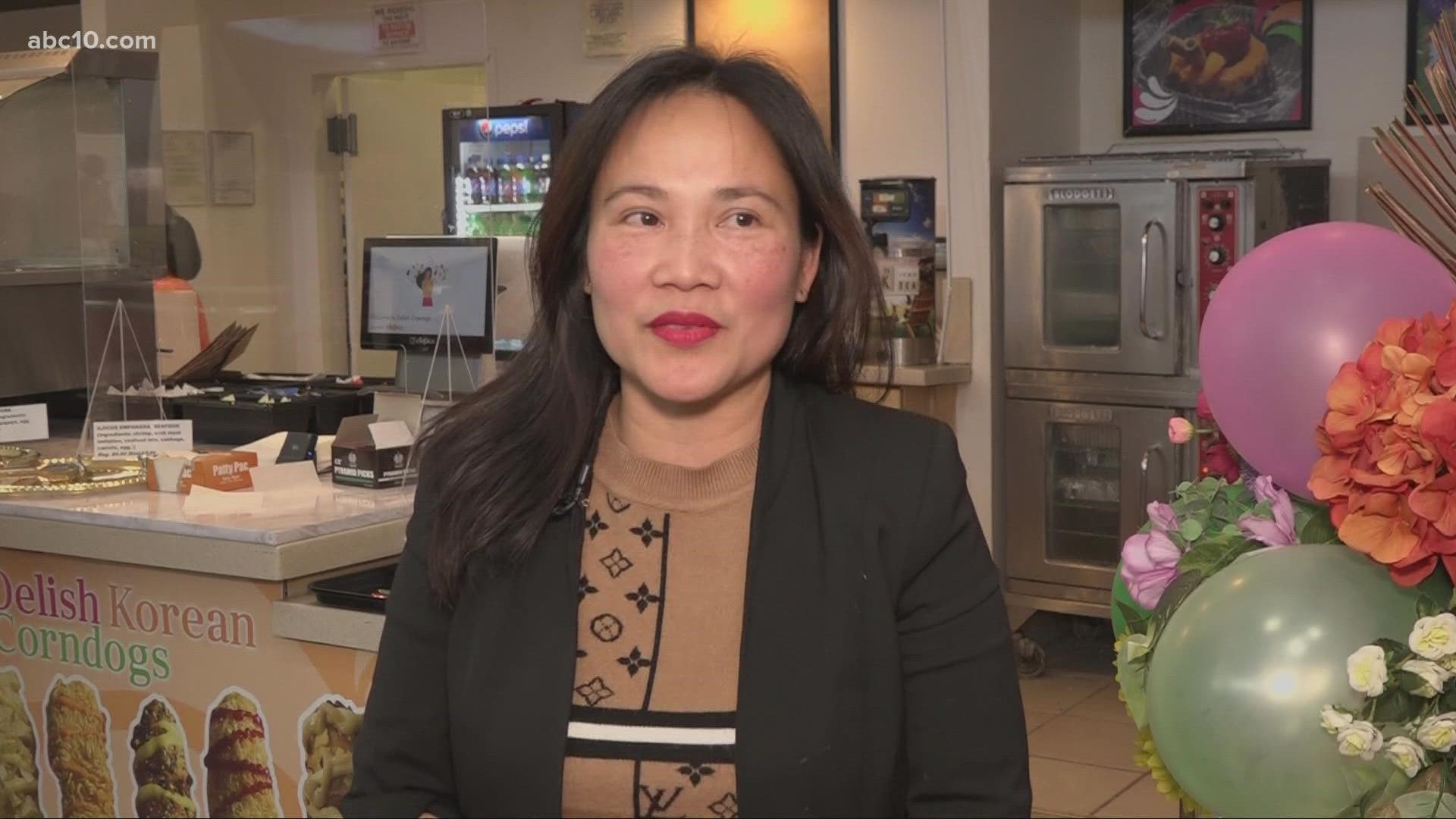 Michelle Domingo says her Stockton restaurant os the first to sell Filipino empanadas in the U.S.
