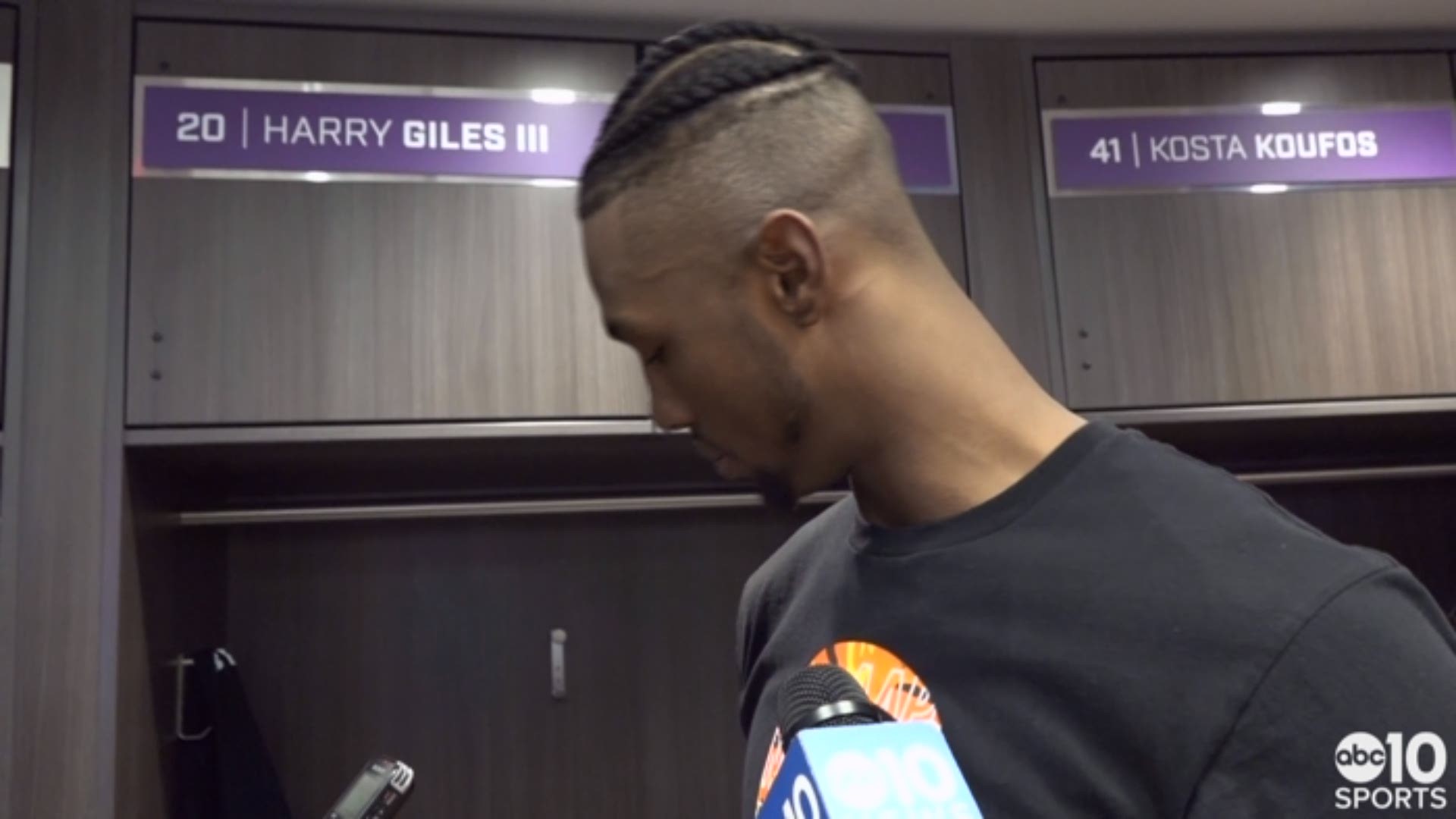Harry Giles talks about his career-high 20 point performance following the Kings 135-113 victory over the Atlanta Hawks on Wednesday, his team's improved pace, heading into February with a winning record and who the "Block Boys" are.