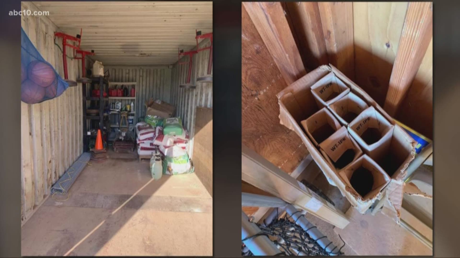 Multiple storage lockers were broken into and all the baseball team's equipment was taken.