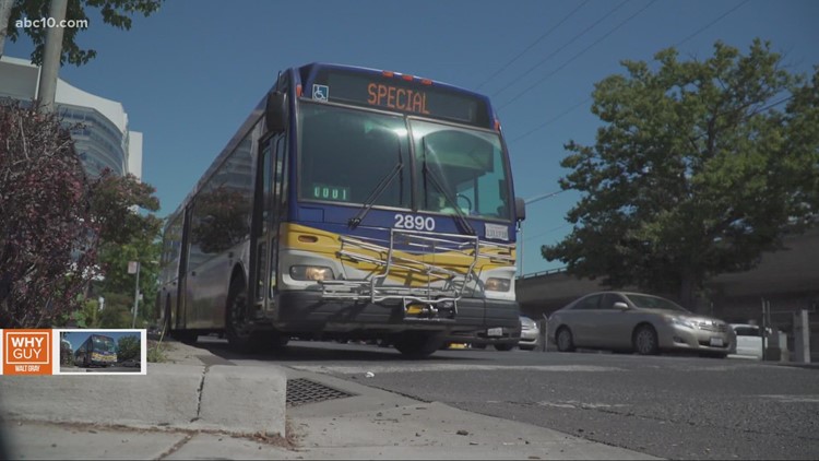 Why are there 'bus only' lanes on Watt Avenue? | Why Guy