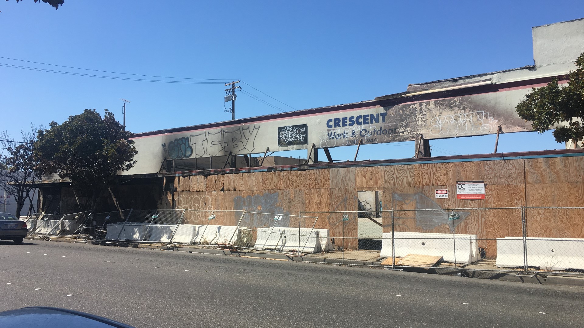 The City of Modesto says the fire that happened Thursday night was started by someone who was homeless, a transient who was warming fire in a barrel.