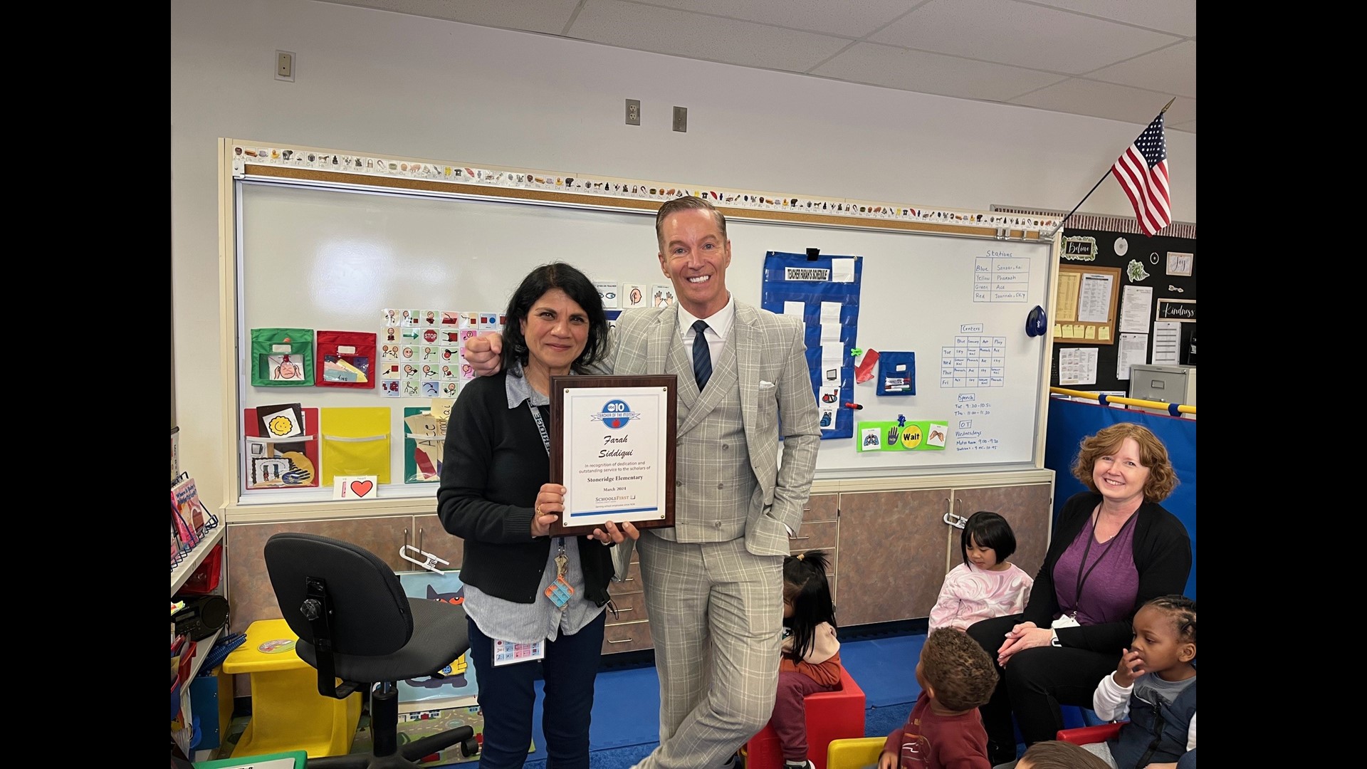 Ms. Siddiqui is an Early Childhood Special Education teacher for the Special Education Preschool program at Stoneridge Elementary in Roseville, CA.