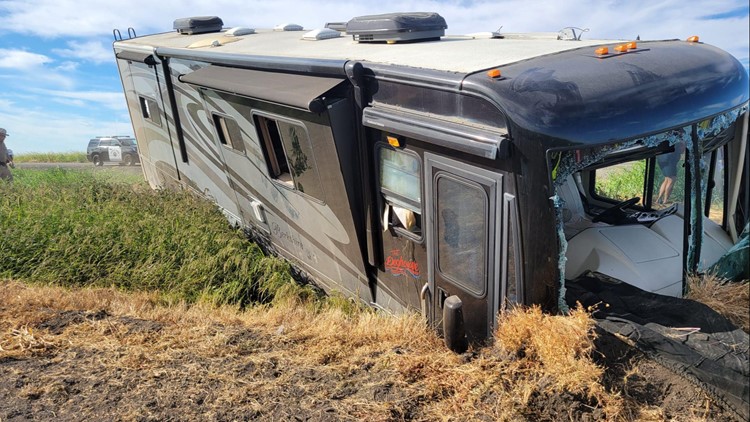 5 injured in 7-car crash on State Route 12 near Jackson Slough Rd