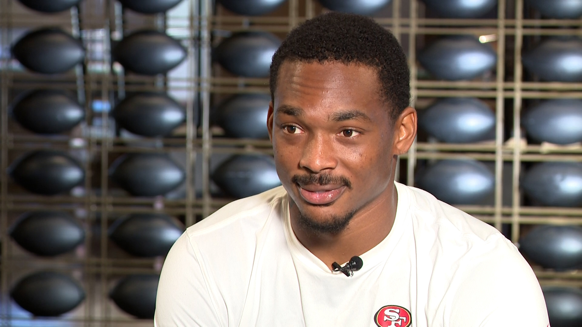 ABC10's Kevin John sits down with San Francisco 49ers Cornerback Deommodore Lenoir to talk about his growth on the team, the next season and who inspires him.