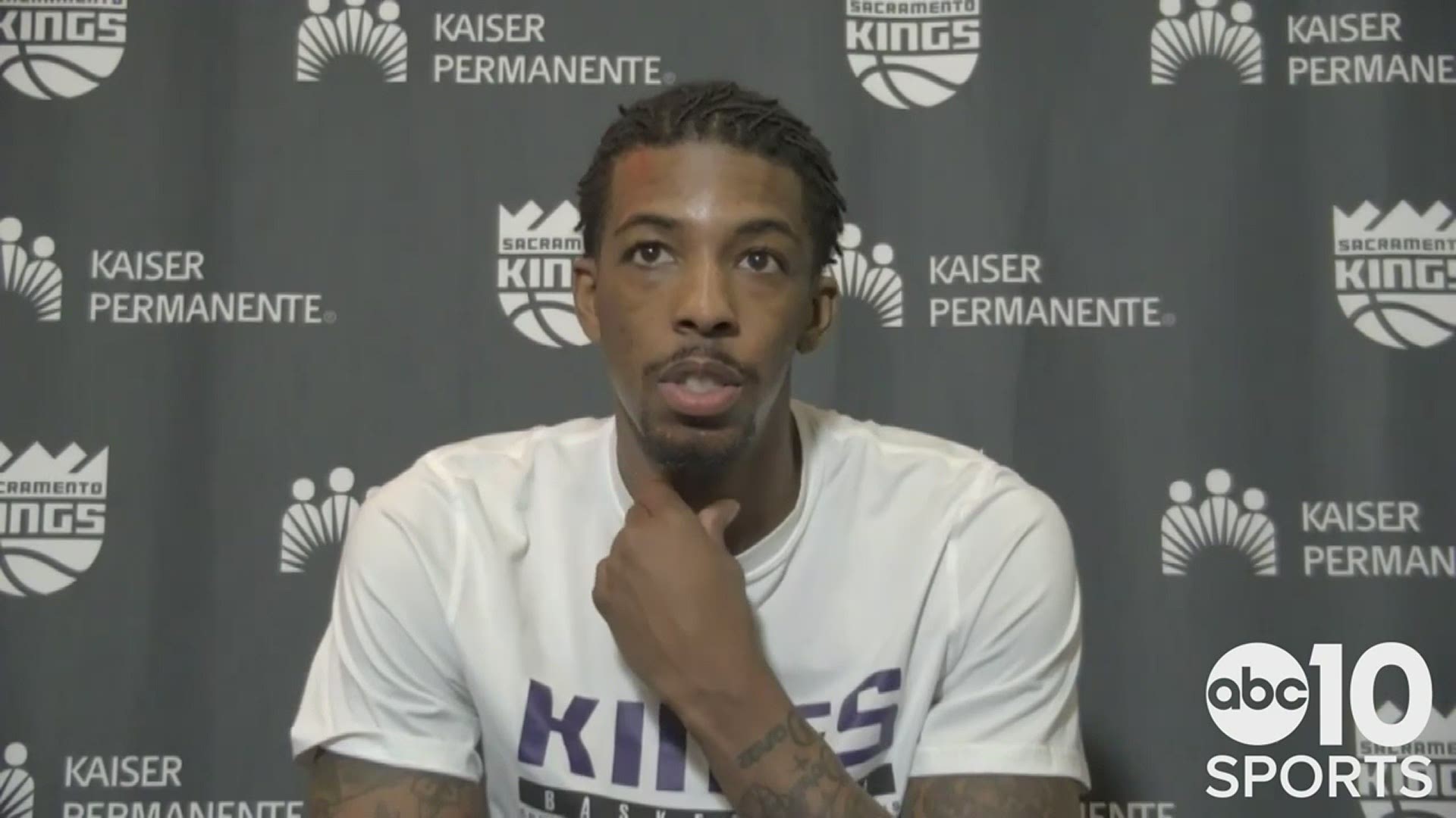 Kings guard Delon Wright gives his thoughts on closing the season out strong following Sunday's 126-98 victory over the Oklahoma City Thunder in Sacramento.