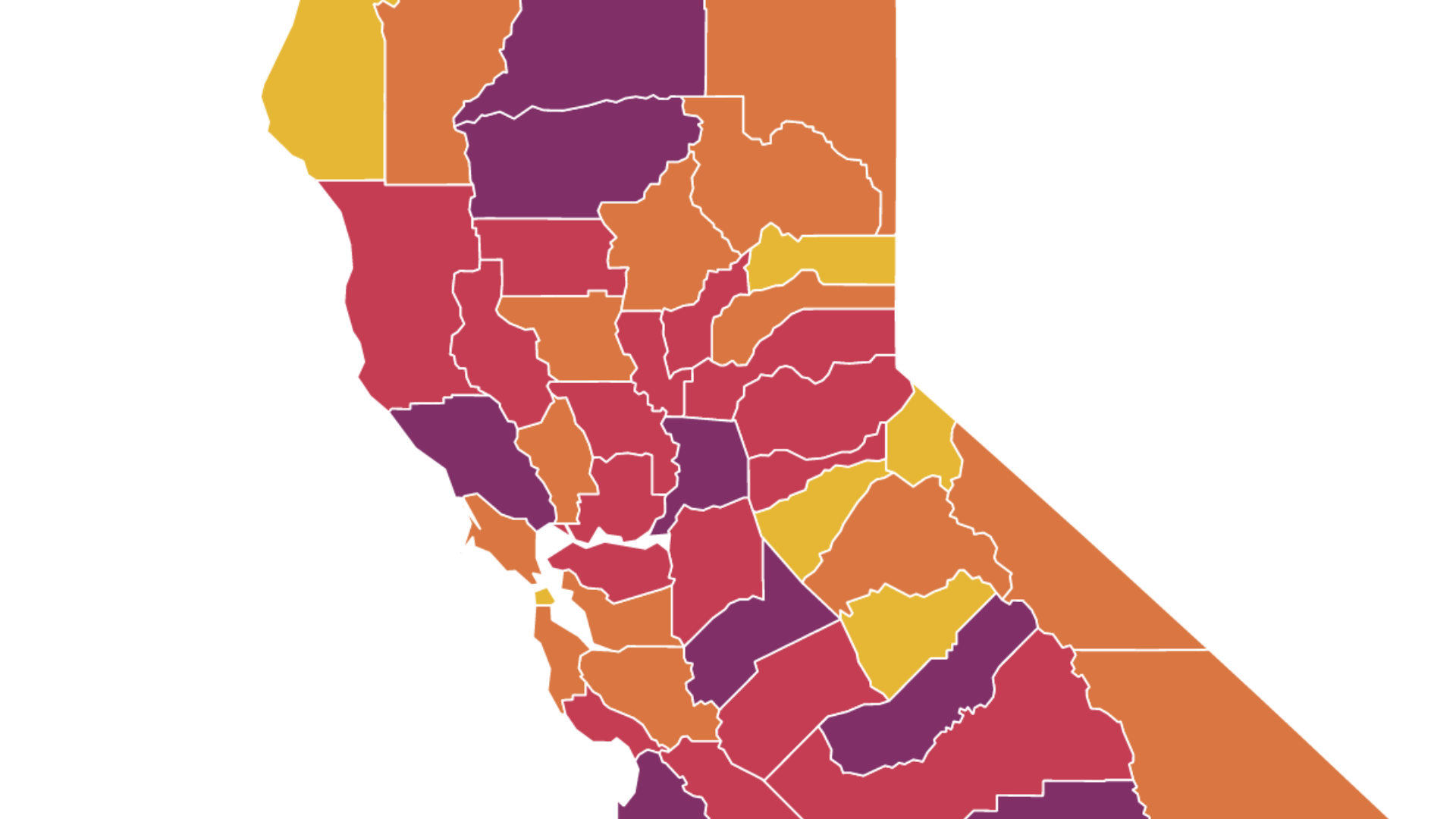 Sacramento, Stanislaus among many California counties having to add more restrictions due to an increase in coronavirus cases.