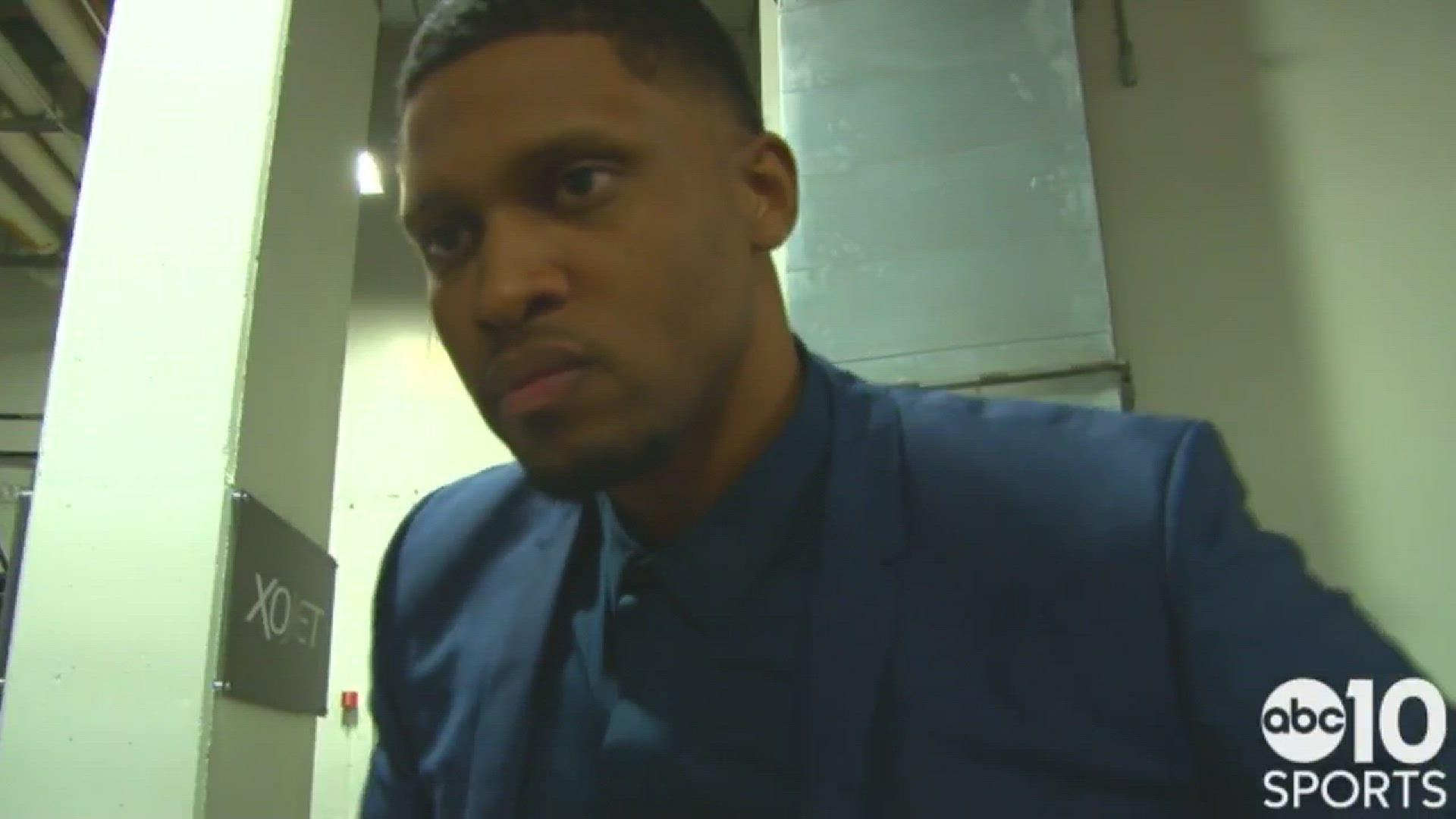 Rudy Gay on progress with Achilles injury, Kings future