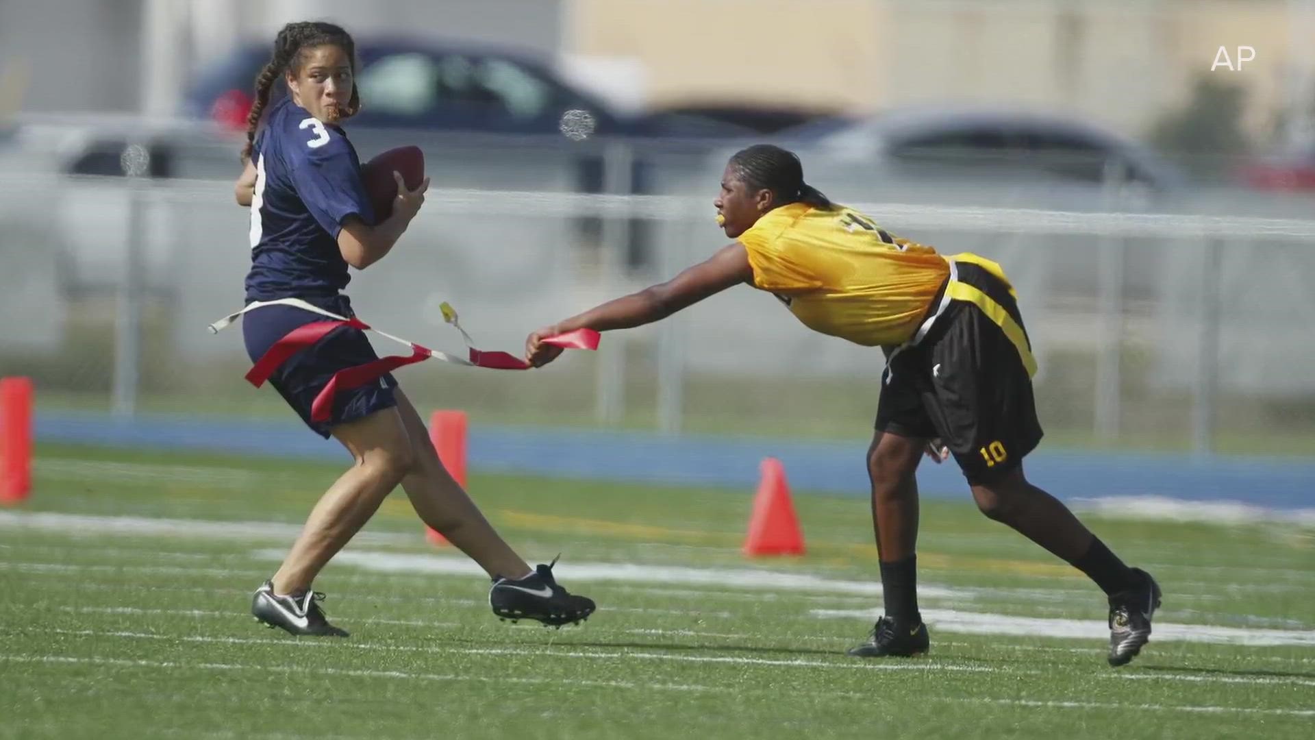 The California Interscholastic Federation's federated council voted Friday to make flag football an official high school sport for girls.