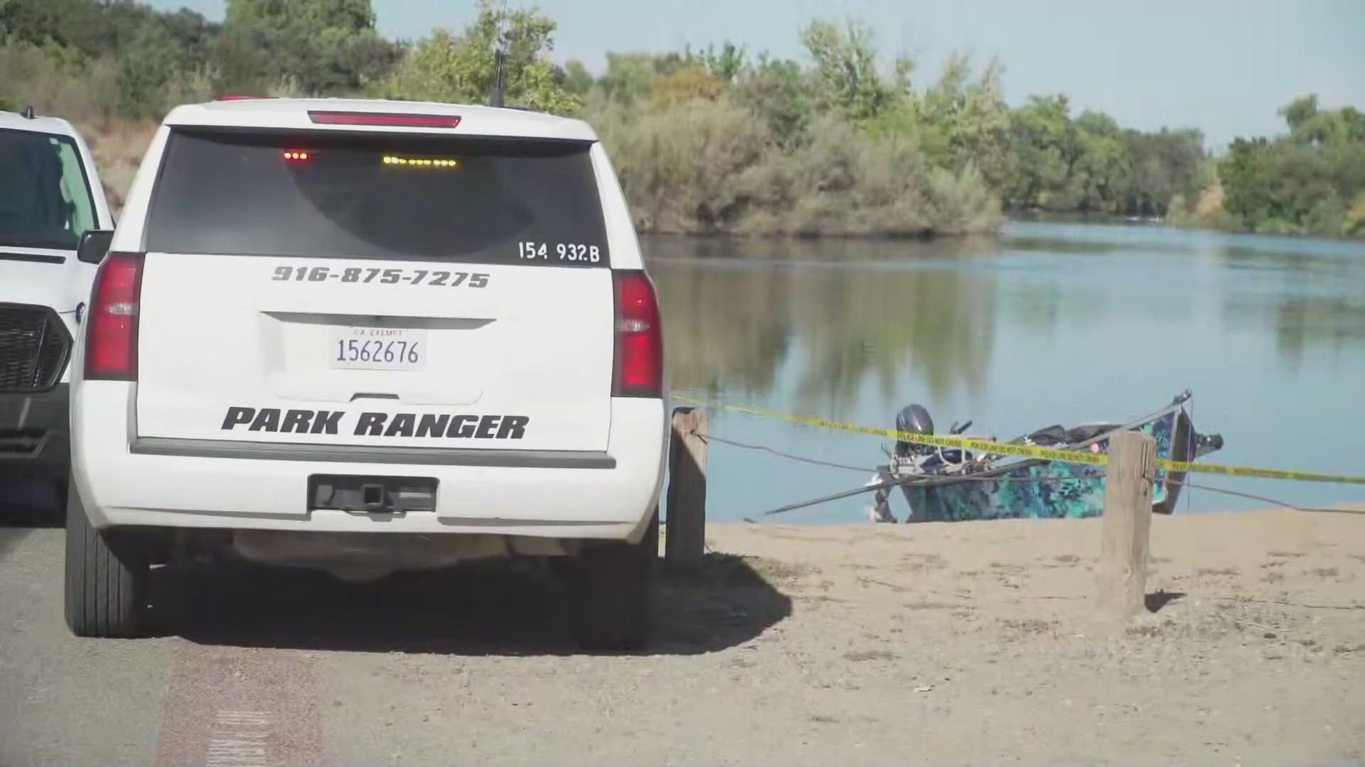 Sacramento Fire says after 3:00 p.m. this afternoon, a fisherman spotted the body. The body was found in about 8 ft of water. This is an ongoing investigation.