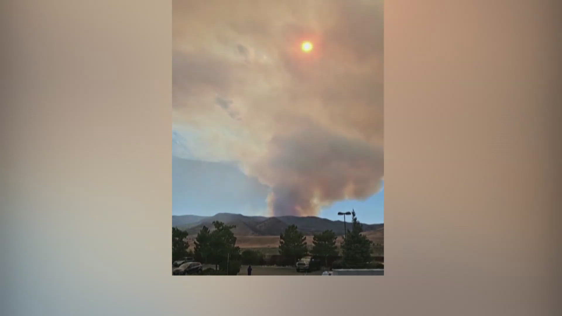 The Bear Fire continues to burn in Sierra County, charring more than 3,000 acres.