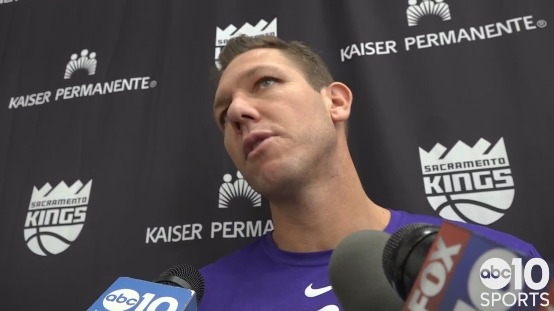 Kings coach Luke Walton talks about the importance Buddy Hield is to his Sacramento team with reports of his contract extension being agreed upon.