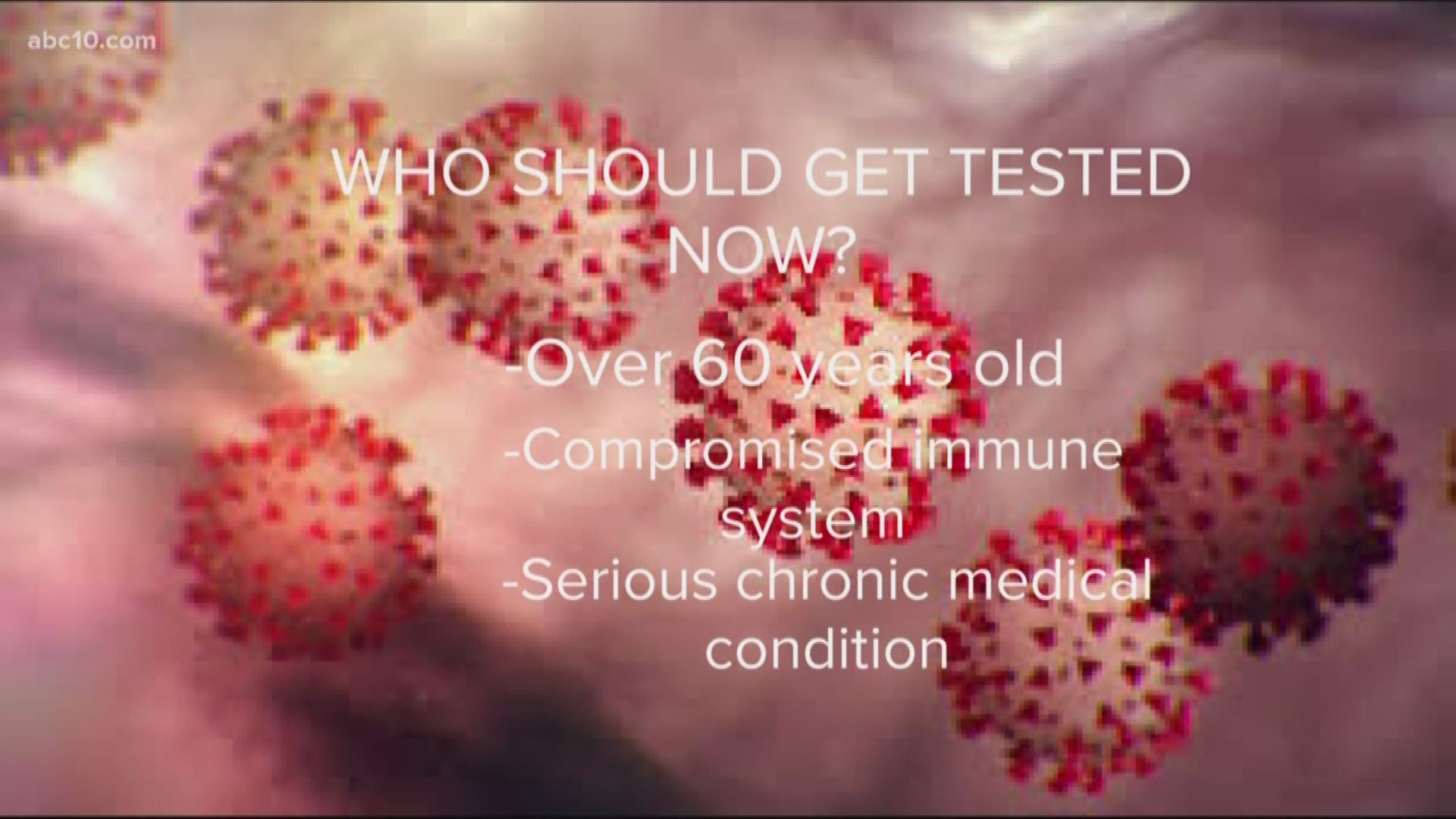 Google sister company Verily's "Project Baseline" is helping screen people in Sacramento and other cities to decide if they should get tested for coronavirus.