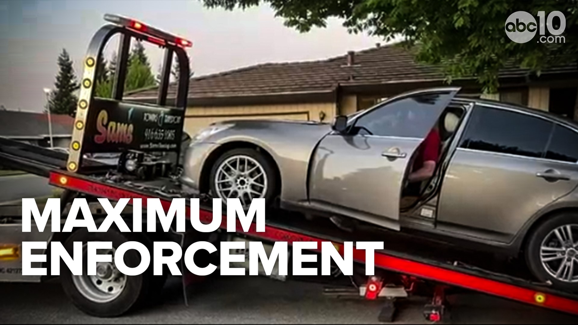 Sacramento police dedicated many officers to arrest sideshow participants and tow their cars this weekend, and residents want them to keep it up.