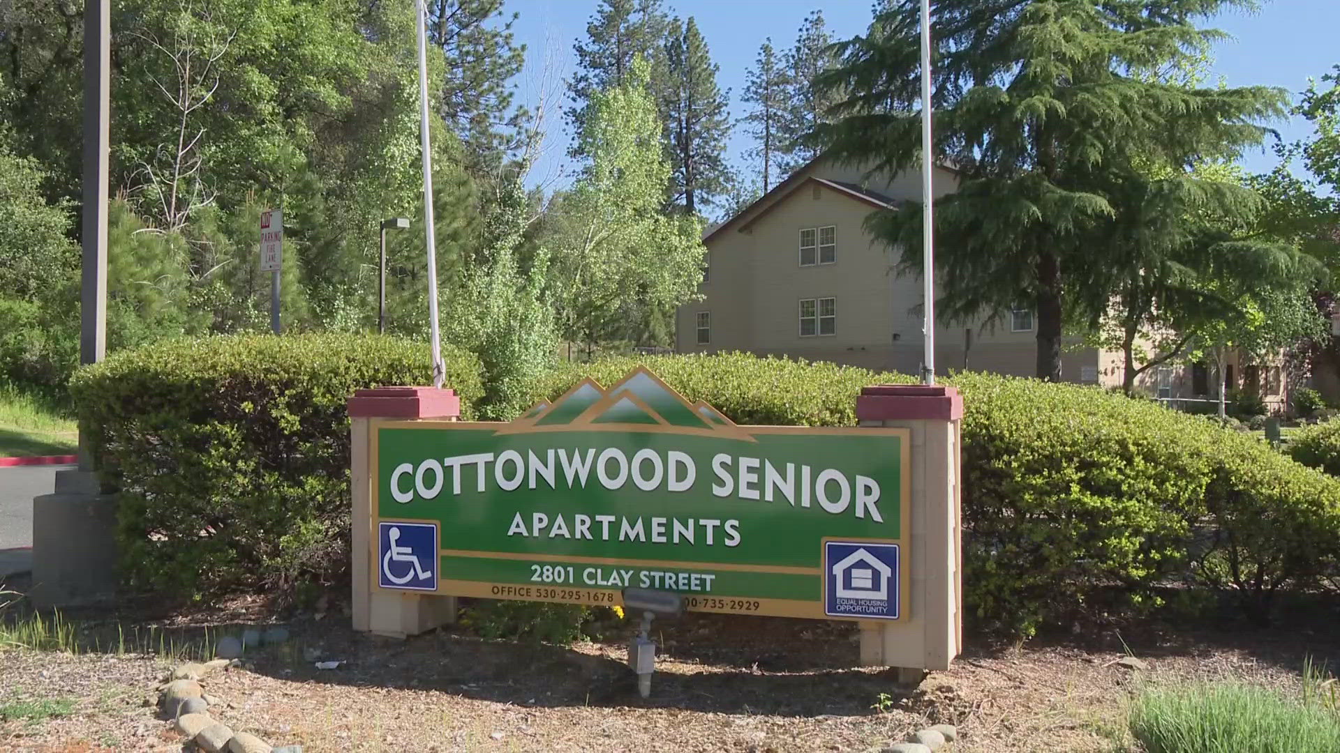 About 80 residents were displaced after flooding caused damage to the first and second floors of the Cottonwood Senior Apartments in Placerville.