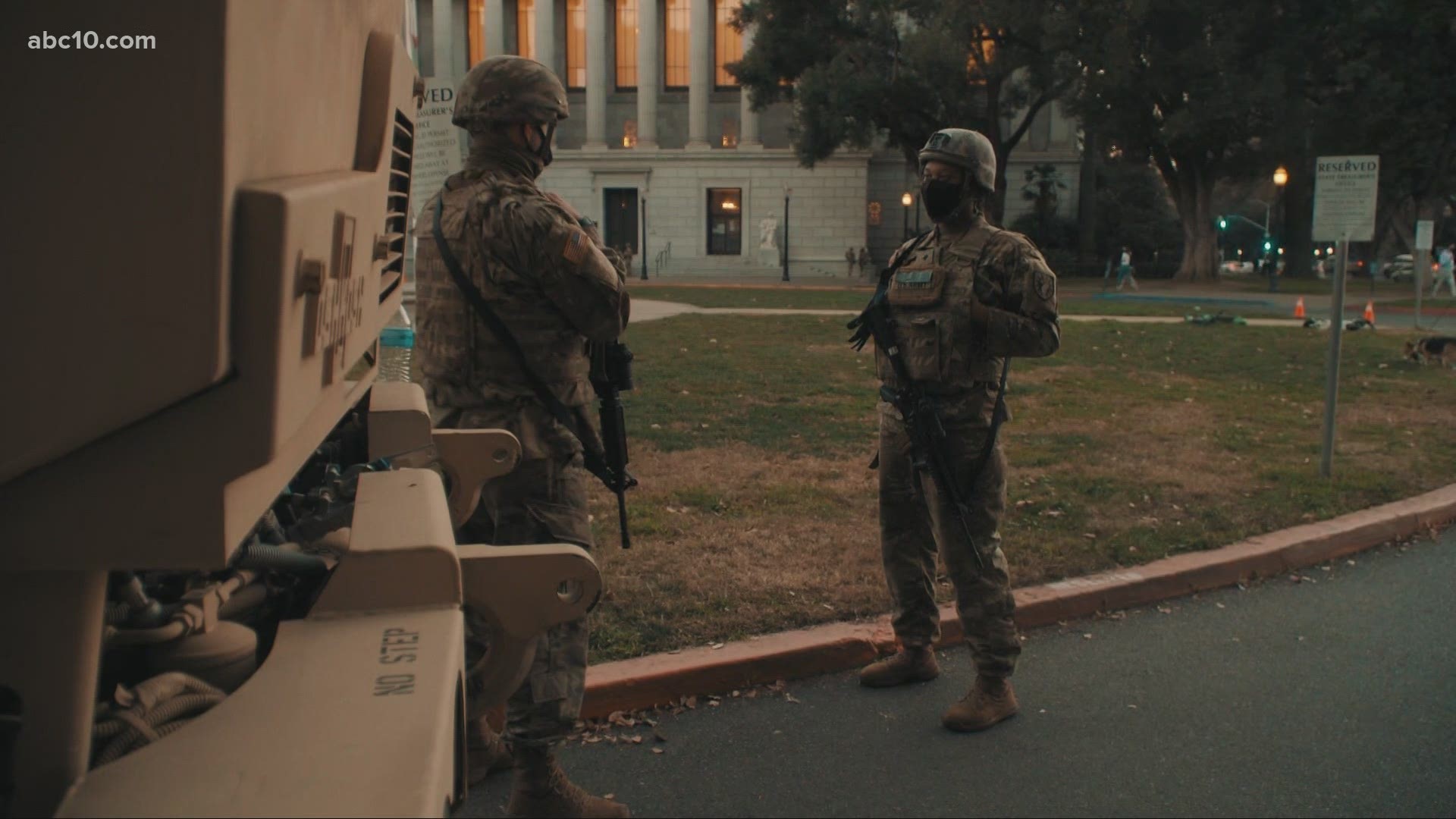 So far it has been quiet at the Capitol and in downtown Sacramento, but Sacramento law enforcement and the National Guard are staying prepared.