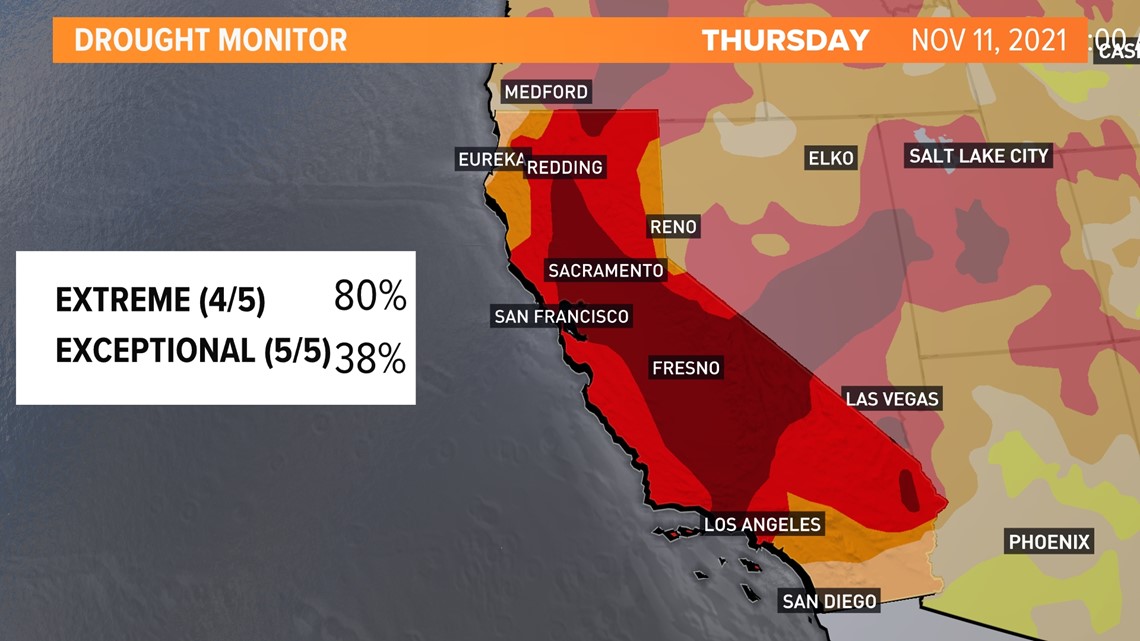 California sees slight improvement on Drought Monitor | abc10.com