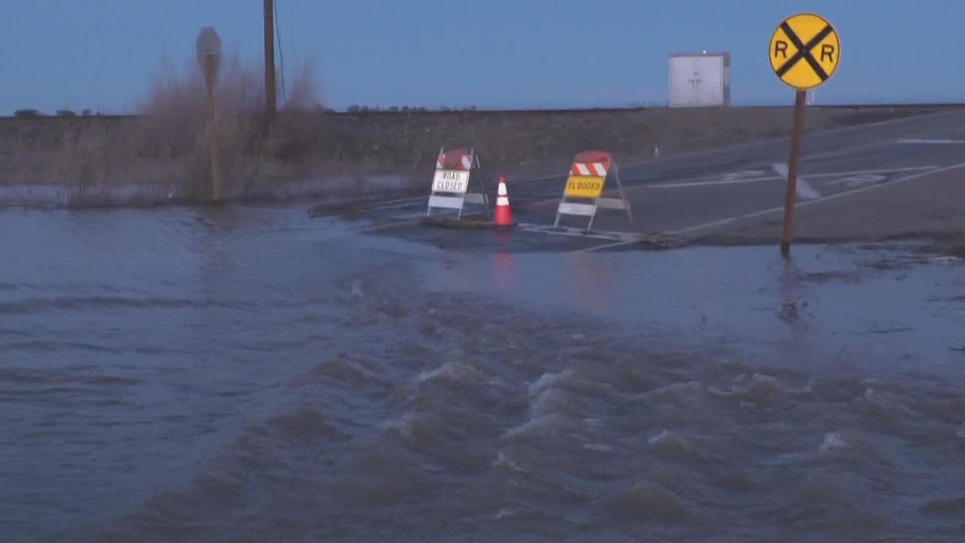 Flood waters are expecting to become "incredibly dangerous" after sunset.