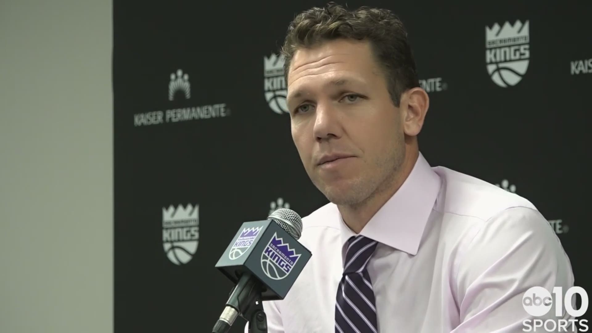 Kings coach Luke Walton analyzes Sacramento's fourth straight loss after being edged by the Denver Nuggets 101-94 on Monday & the spark from Richaun Holmes.