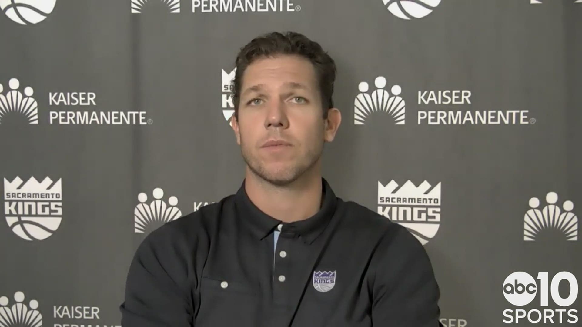 Kings coach Luke Walton analyzes Friday's 126-124 victory over the Toronto Raptors in Tampa and earning a third straight victory to improve to 8-10 on the season.