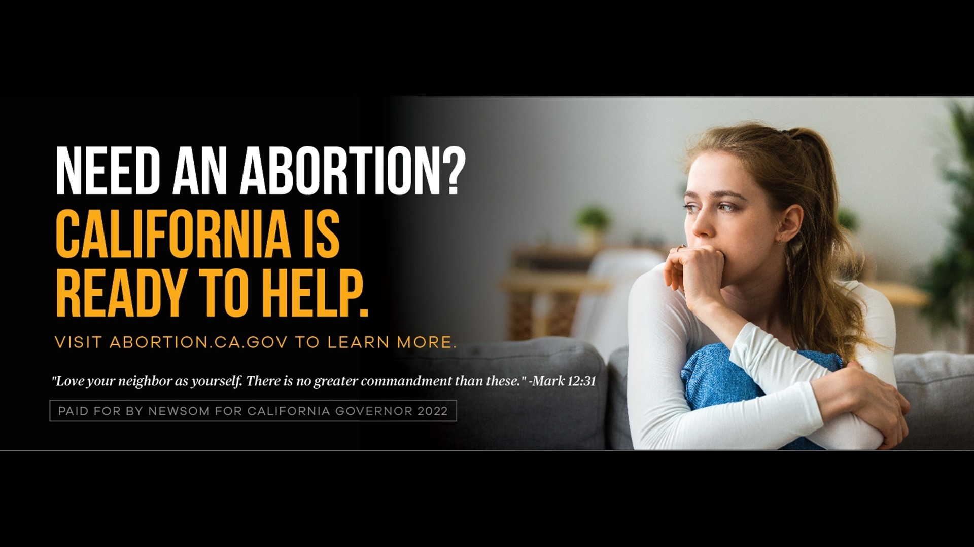 Gov. Newsom launches billboards in 7 antiabortion states