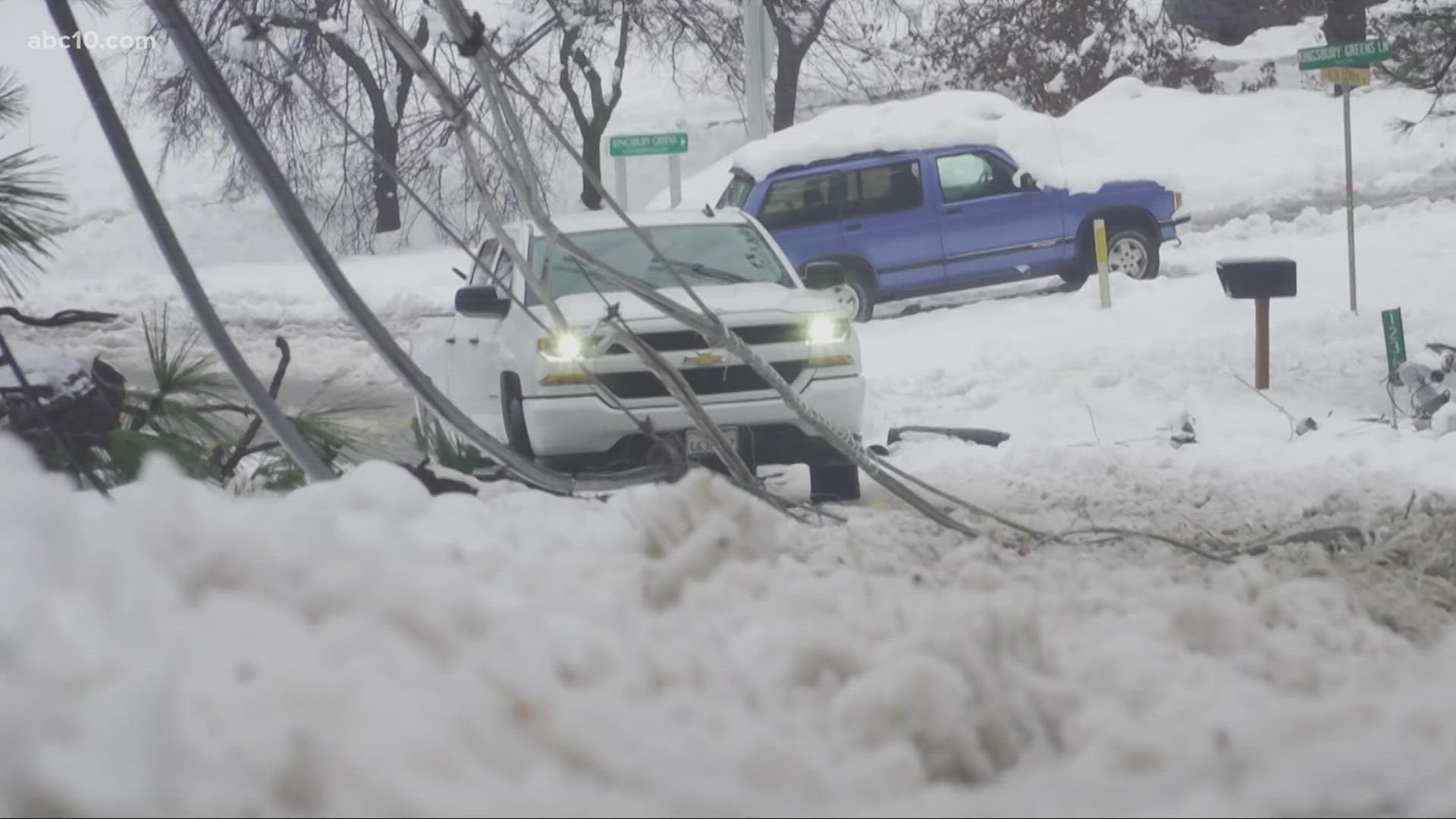 As the massive winter storm continues, many are left without power and limited resources across Northern California.