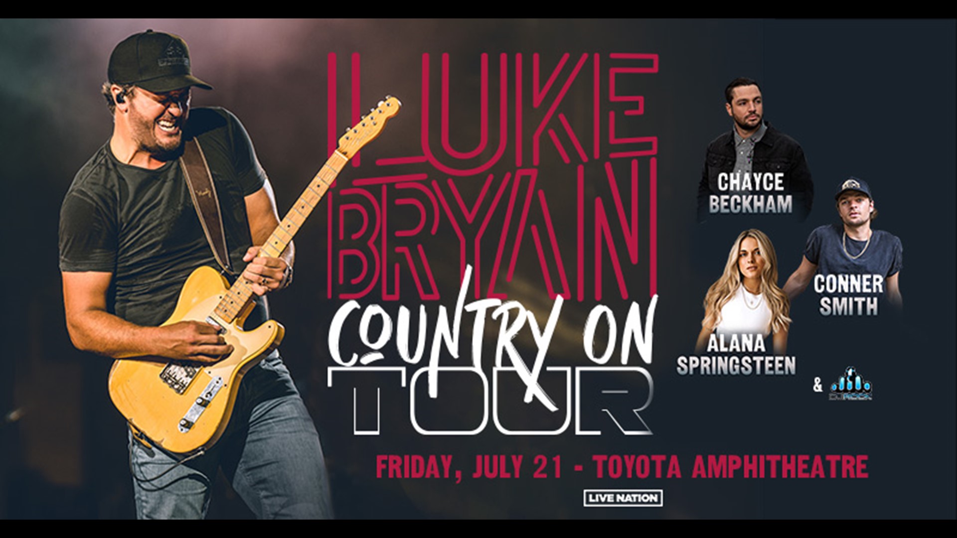 Enter to win tickets to Luke Bryan Country on Tour