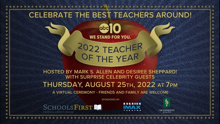Watch the 2022 ABC10 Teacher of the Year Event
