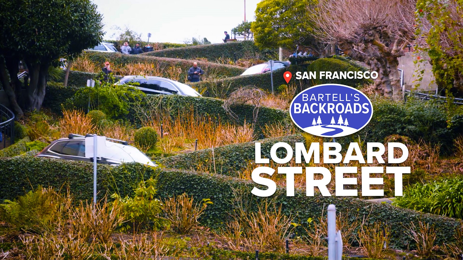 Check your brakes before driving down Lombard Street, one of San Francisco's most popular tourist stops.