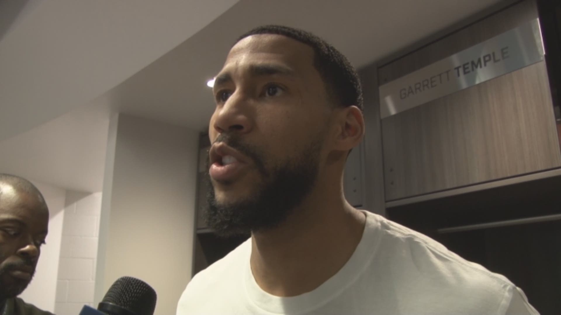 Sacramento Kings guard/forward Garrett Temple talks about being inserted into the team's starting lineup and Sunday's loss at home to the Golden State Warriors.