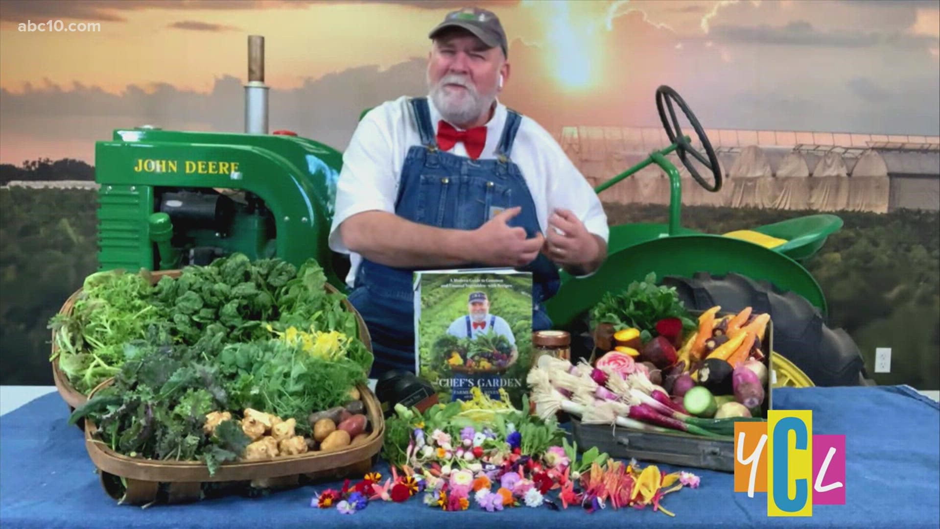 Farmer Lee Jones is known for his red bowtie, jean overalls and his passion for veggies! He shares what produce is in season and better vegetables for a health you.