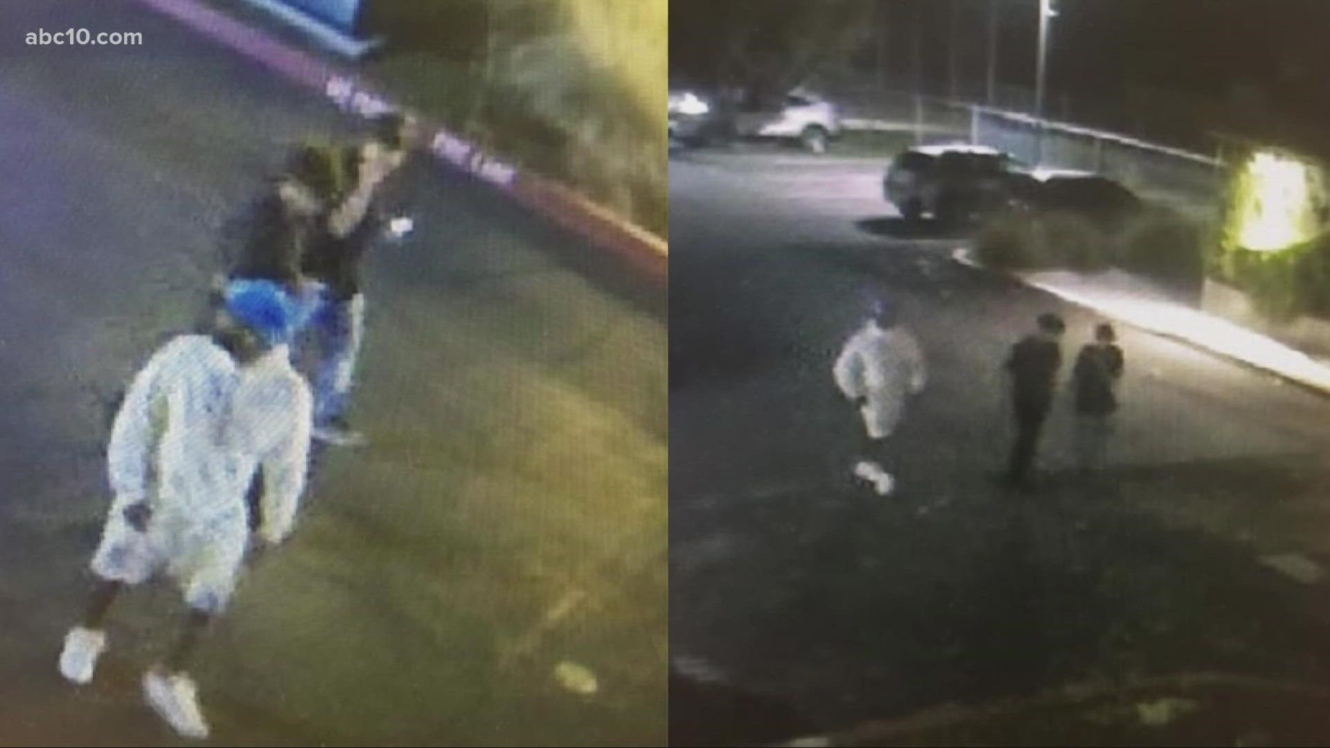 Sacramento police are asking for help after releasing photos of suspects accused of targeting an assistant principal in a hate crime.