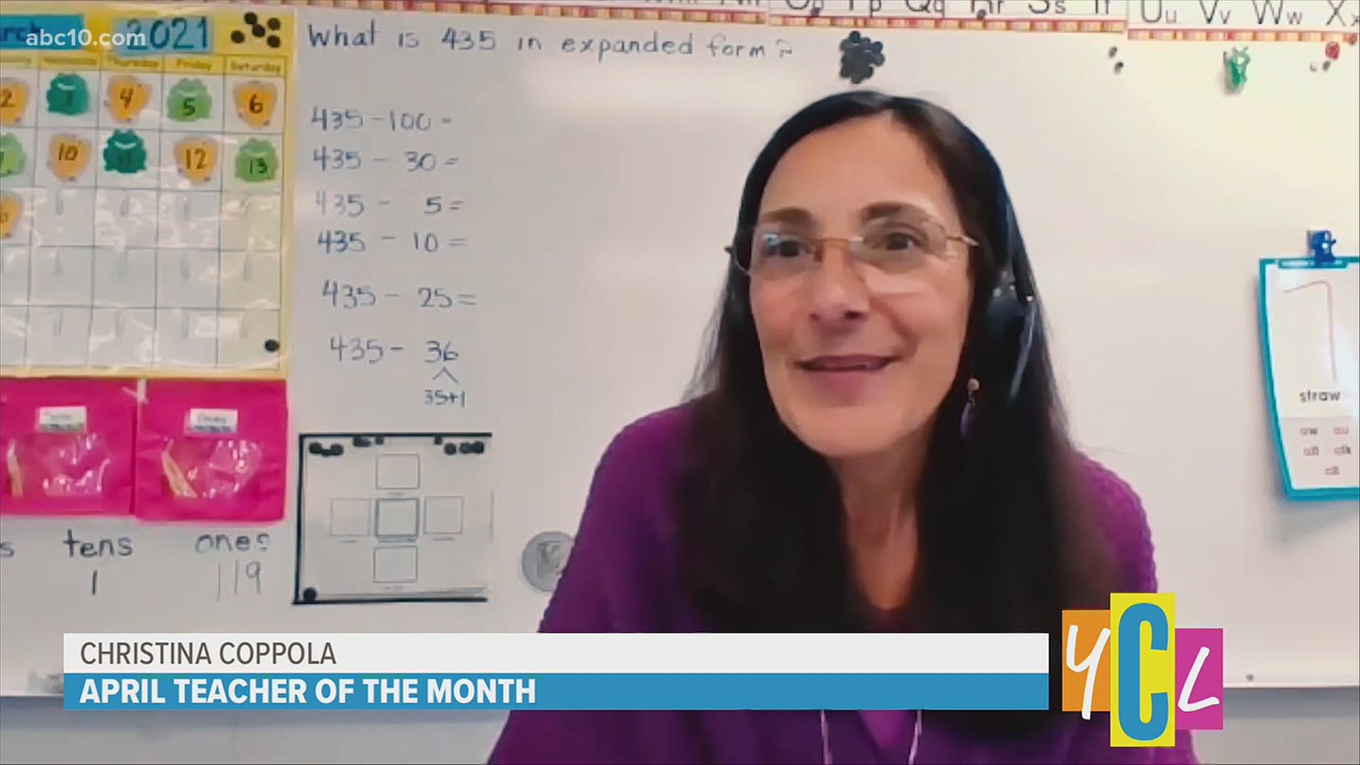 Christina Coppola is a veteran teacher with more than 20 years to her credit, and this past year she's found new ways to connect with her students.