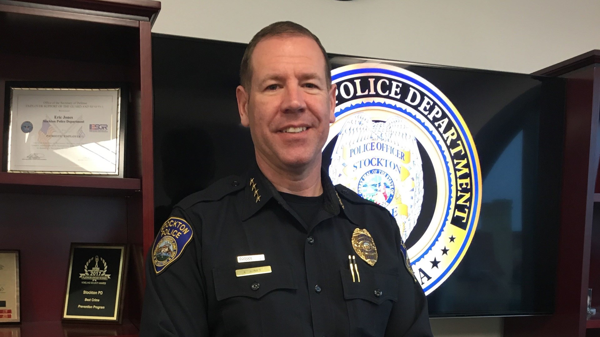 Chief Eric Jones announced Tuesday he will retire after nearly 30 years of service with the department.