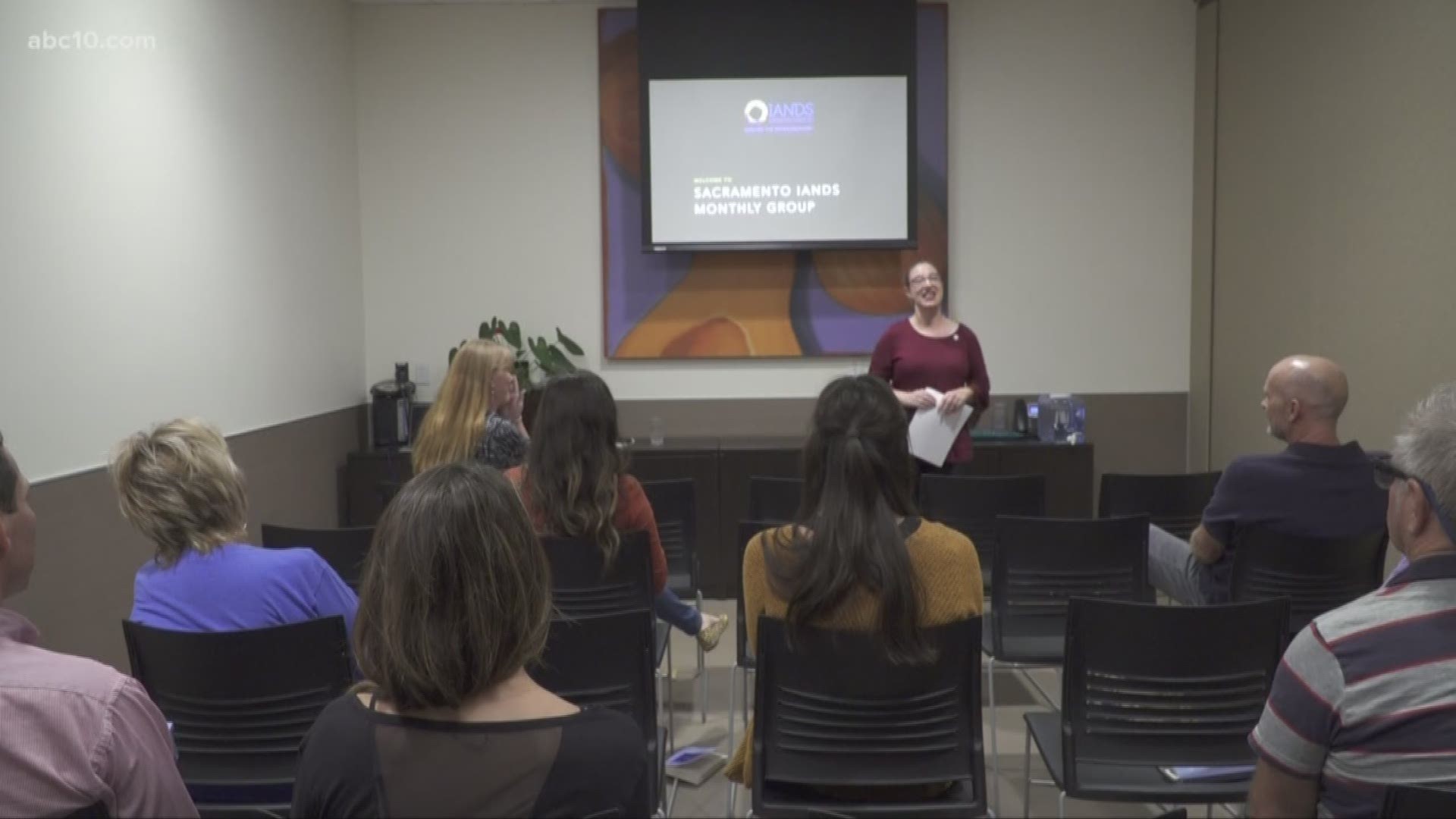 Dozens of Sacramento residents attended the first support group meeting for those who have had a near-death experience on Monday.