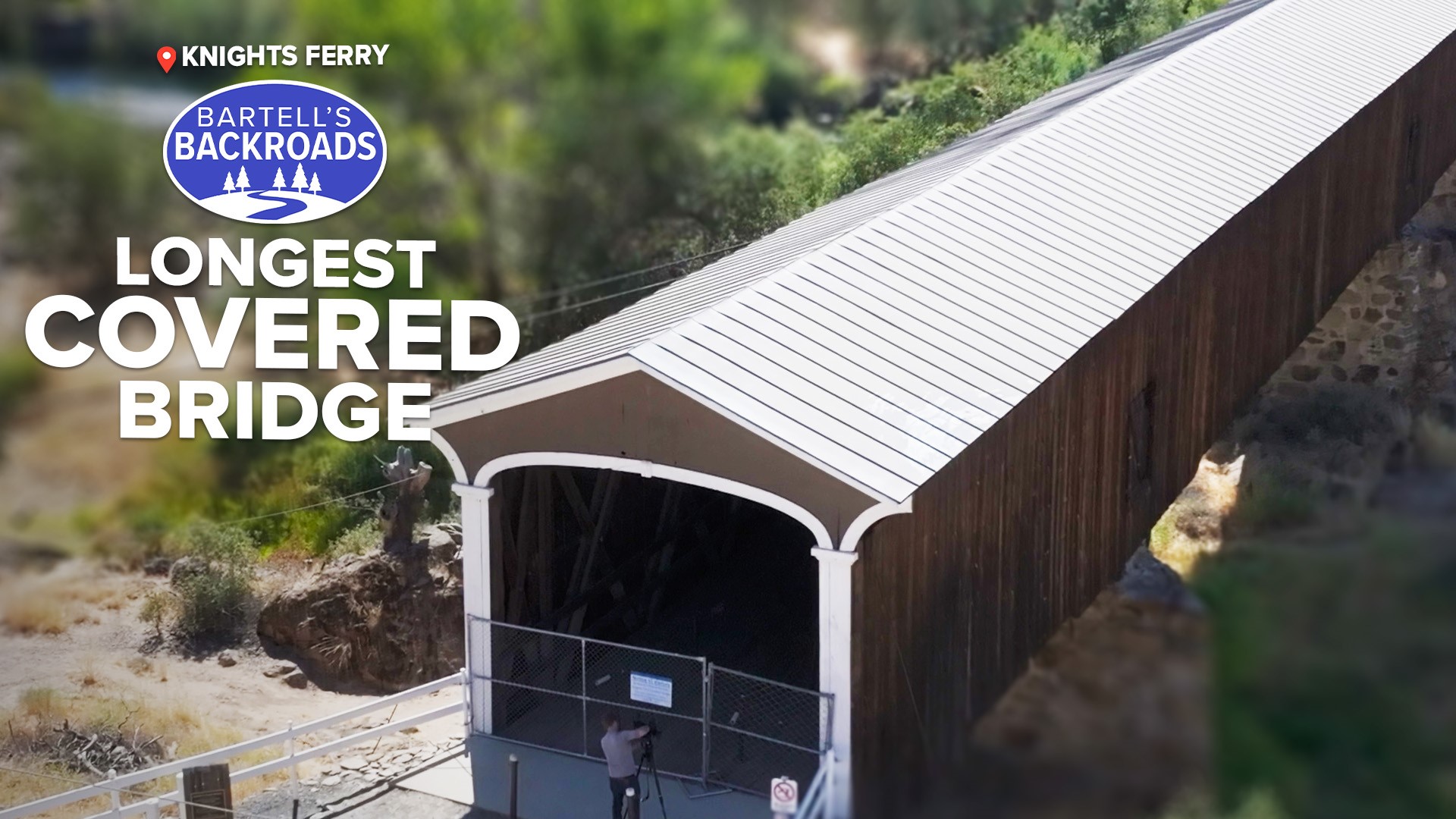 The longest covered bridge in the West has a dangerous past