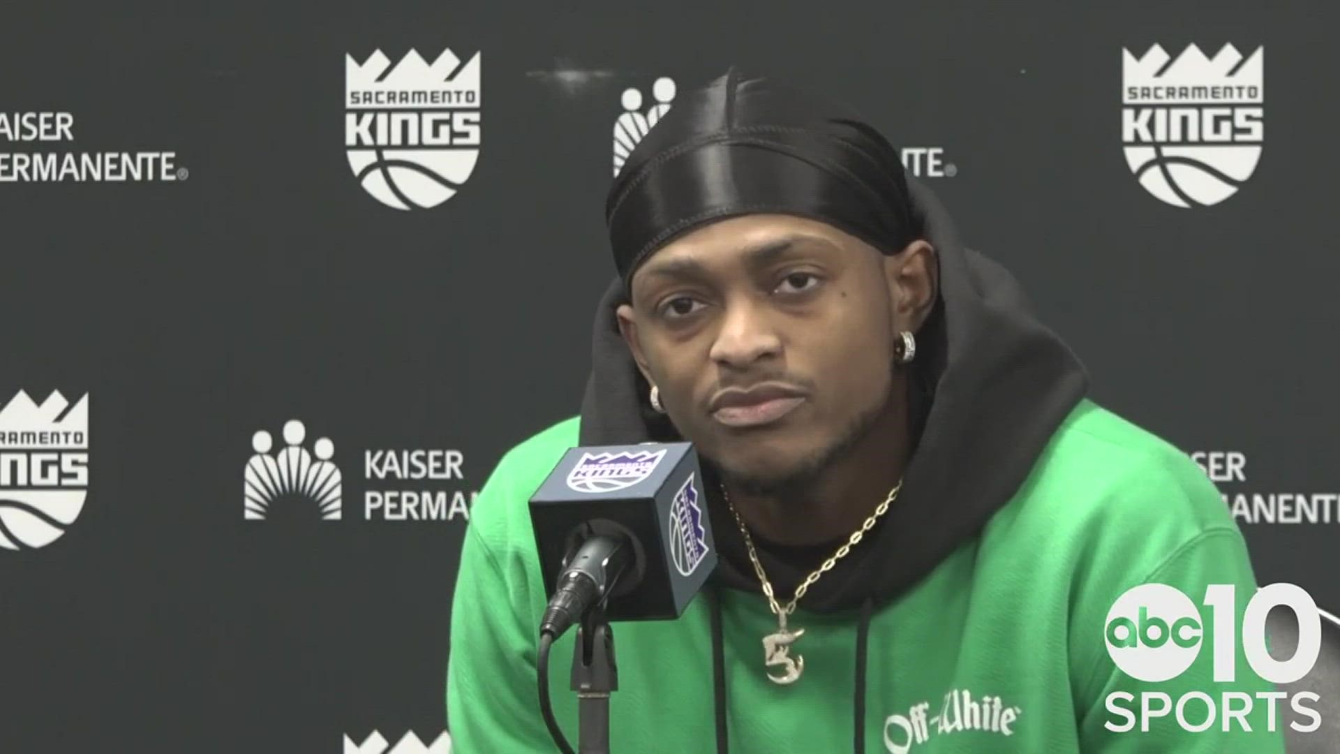 Kings PG De'Aaron Fox talks about Wednesday's 108-102 loss to a COVID-19 depleted Atlanta Hawks team and his 30 point performance coming up short.